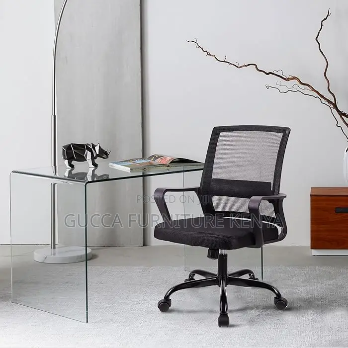 Office Chairs: Ergonomic Adjustable Mesh Swivel Desk Chair