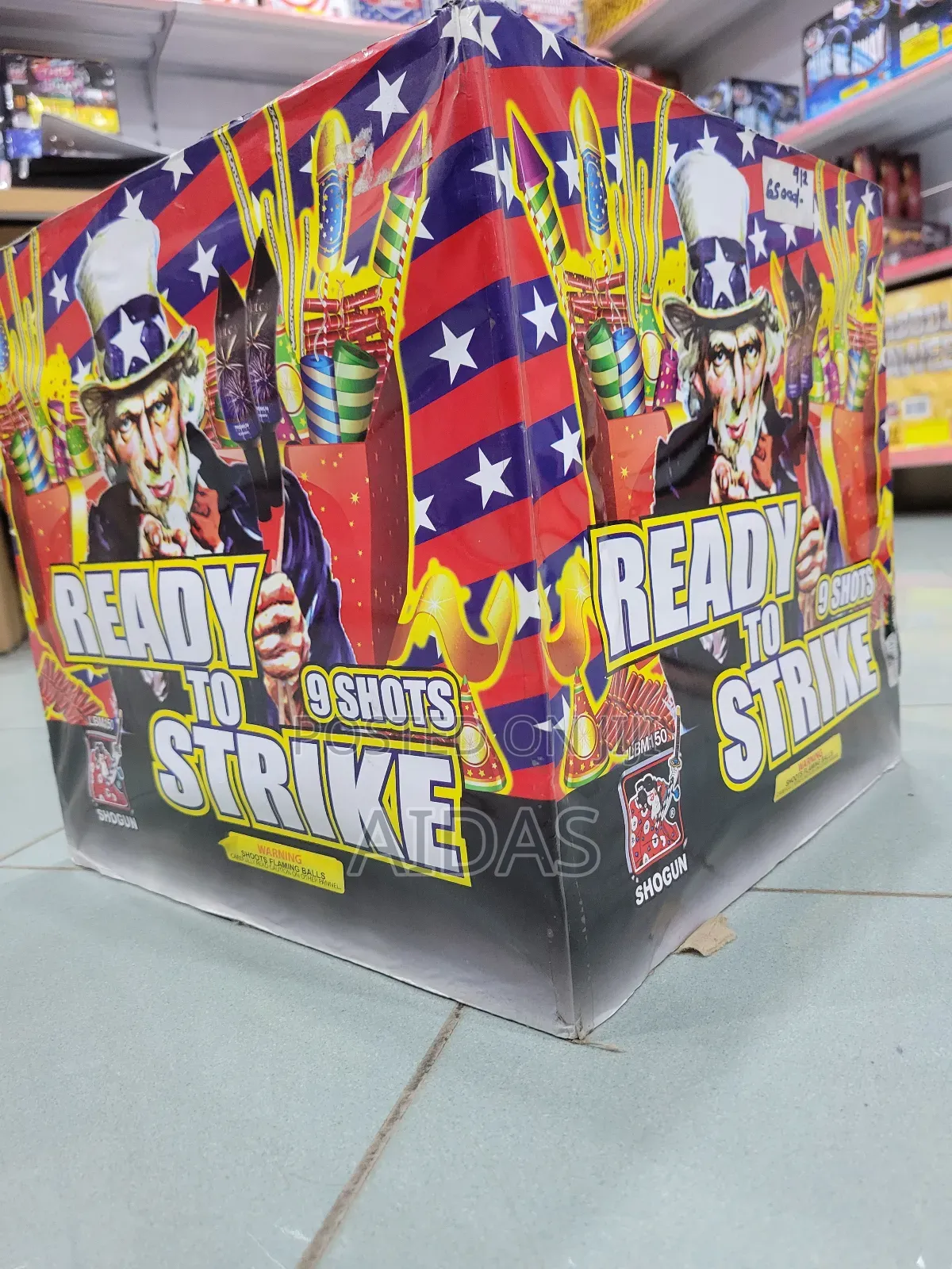 Colorful Firework for New Year Celebration