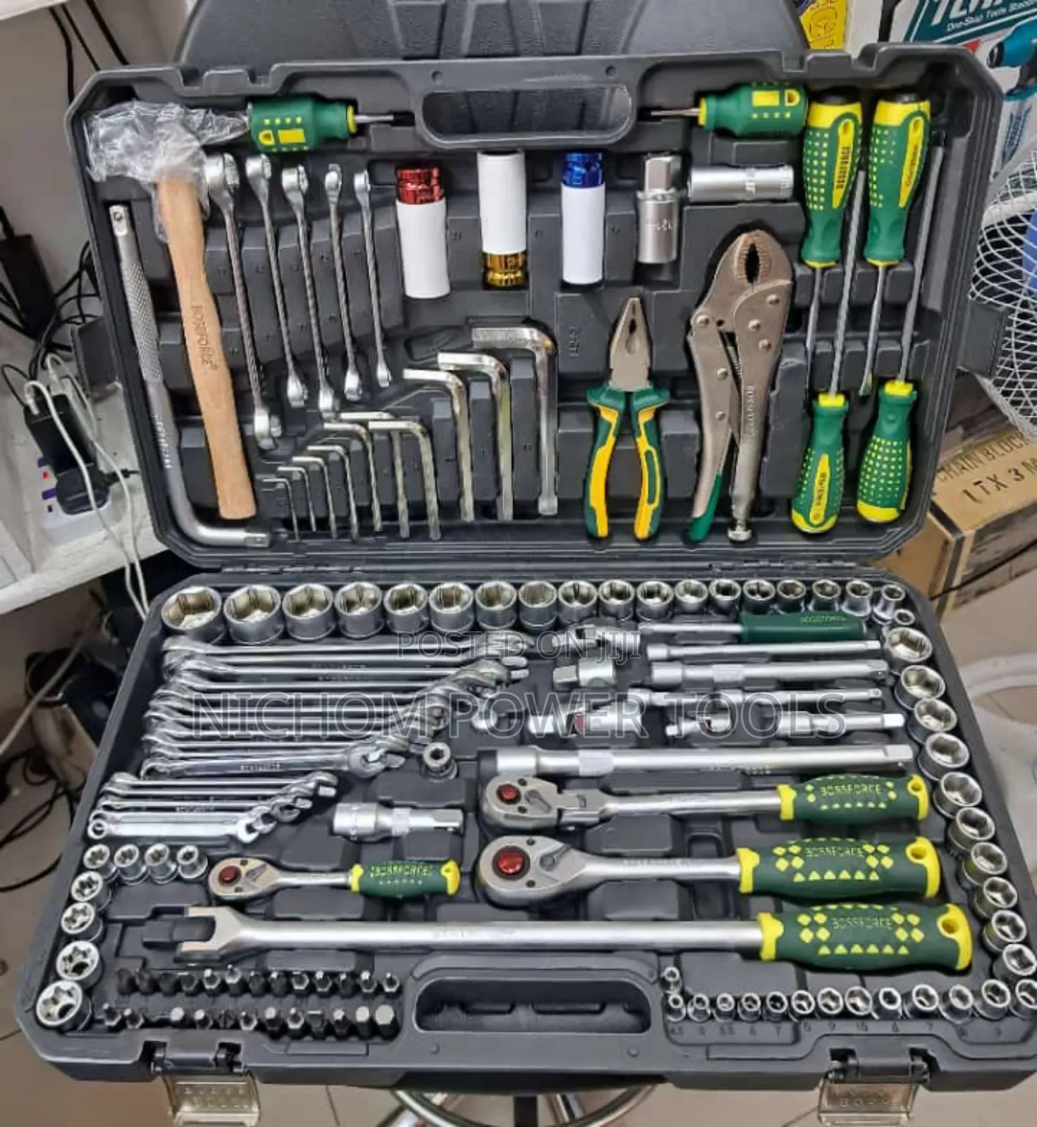 142pc Force Mechanical Socket Spanner Toolbox/142pcs Toolset