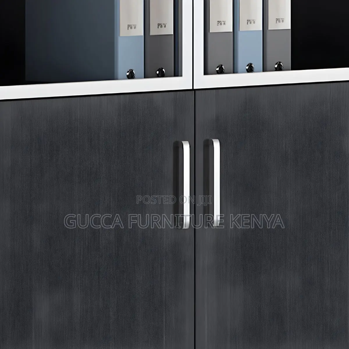 Cabinets: Clear View 2-Door Wood Office Storage Cabinet