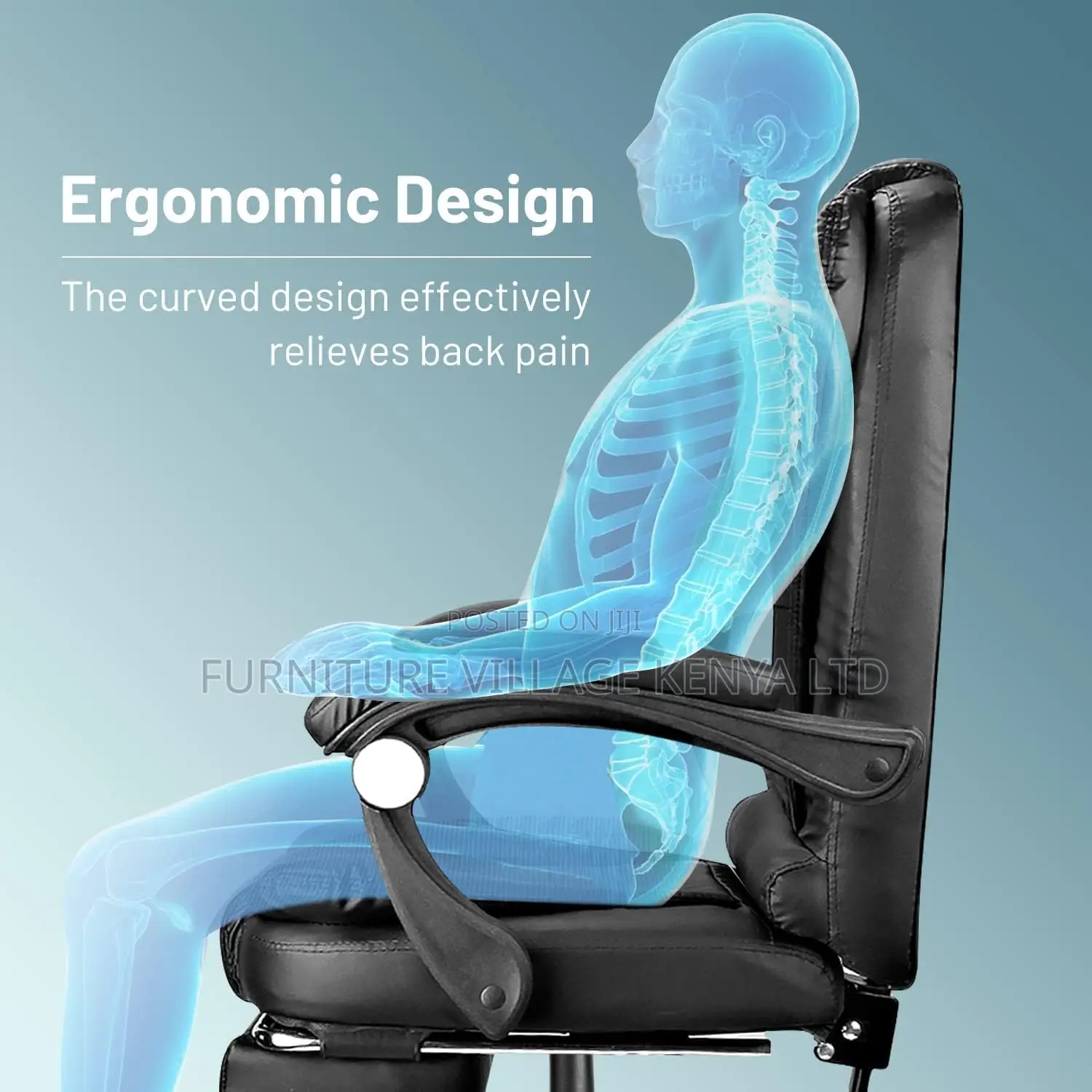 Office Seats; Managerial Executive Chair With Foot Rest