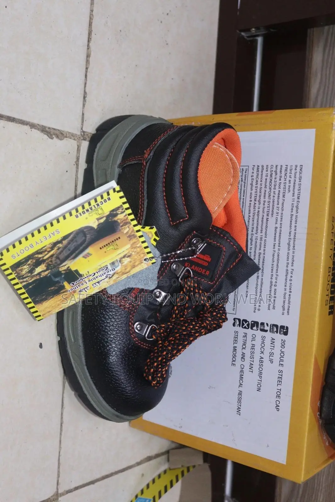 Rocklander Boots (Anti-Slip)