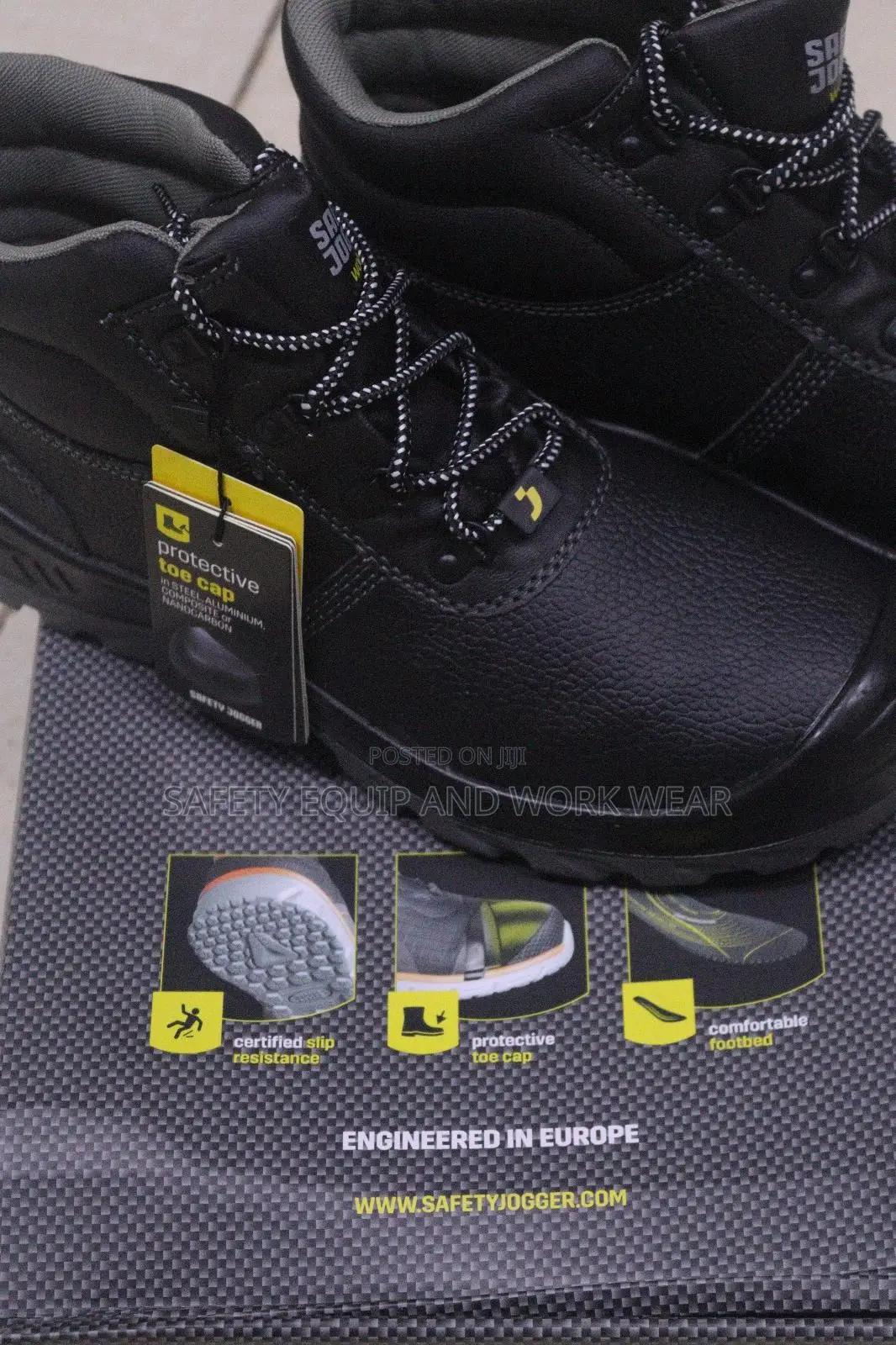 Bestrun Steel Toecap Boots