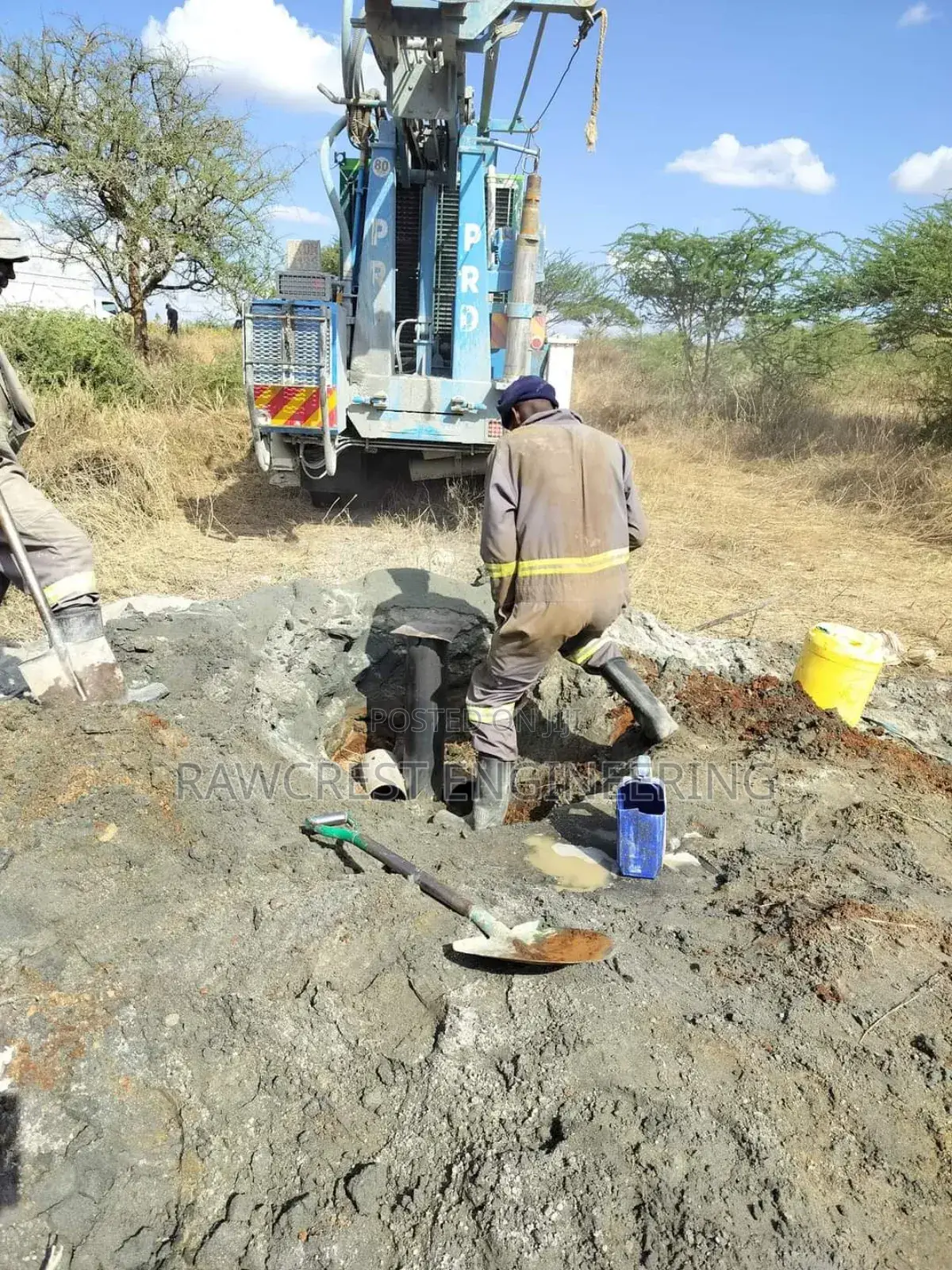 Borehole Sinking Services At Enkasiti