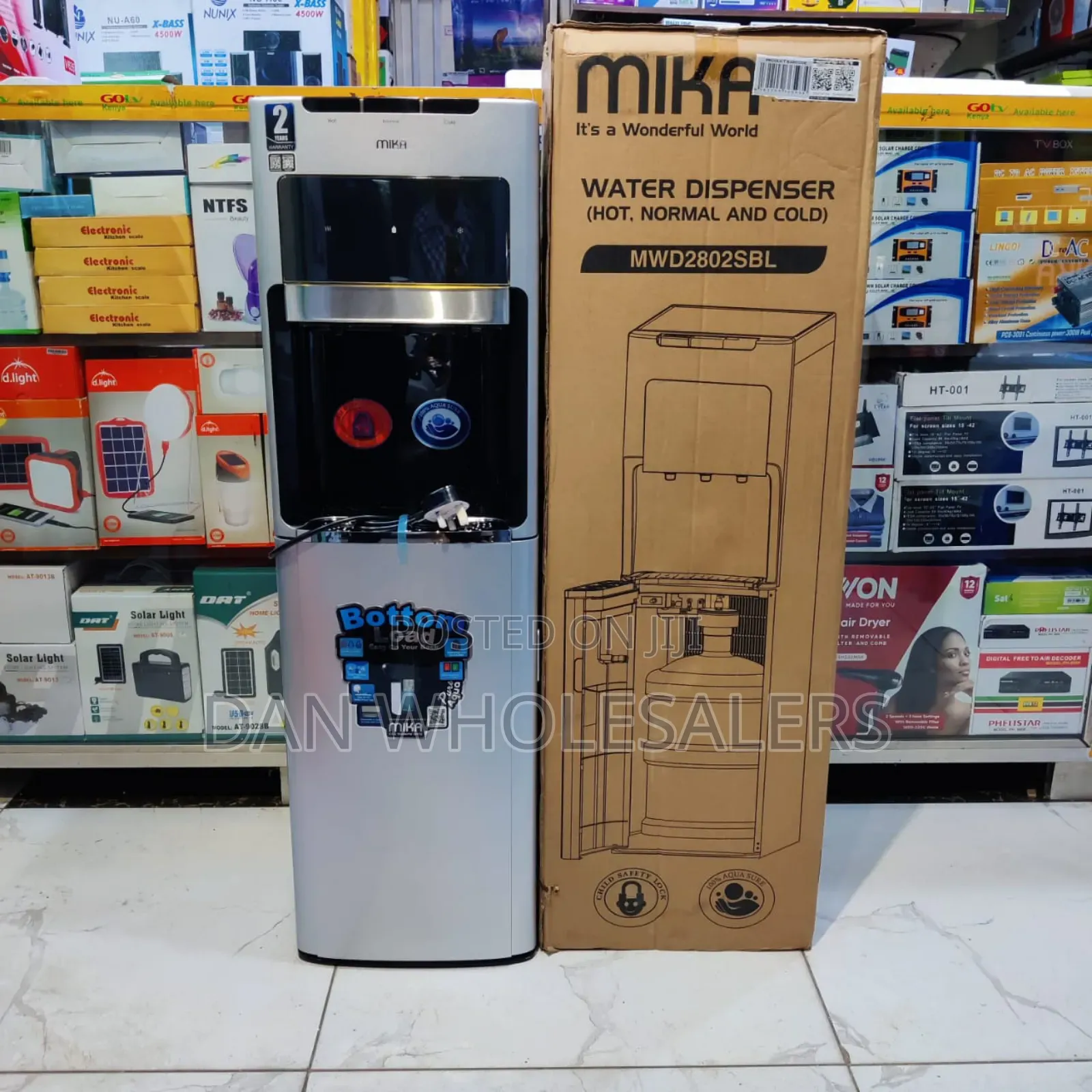 *Mika Bottom Loading Dispenser Compressor Cooling