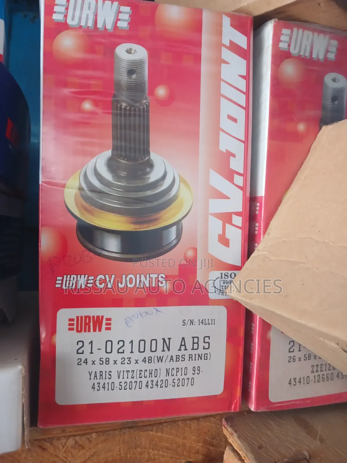 Toyota Probox/Suceed URAWA CV Joint Made in Japan 24*58*23.