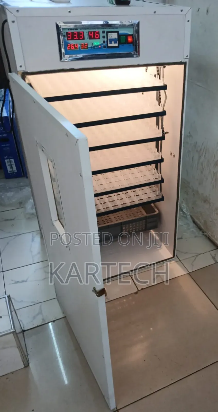 528 Chicken Eggs Full Automatic Incubator