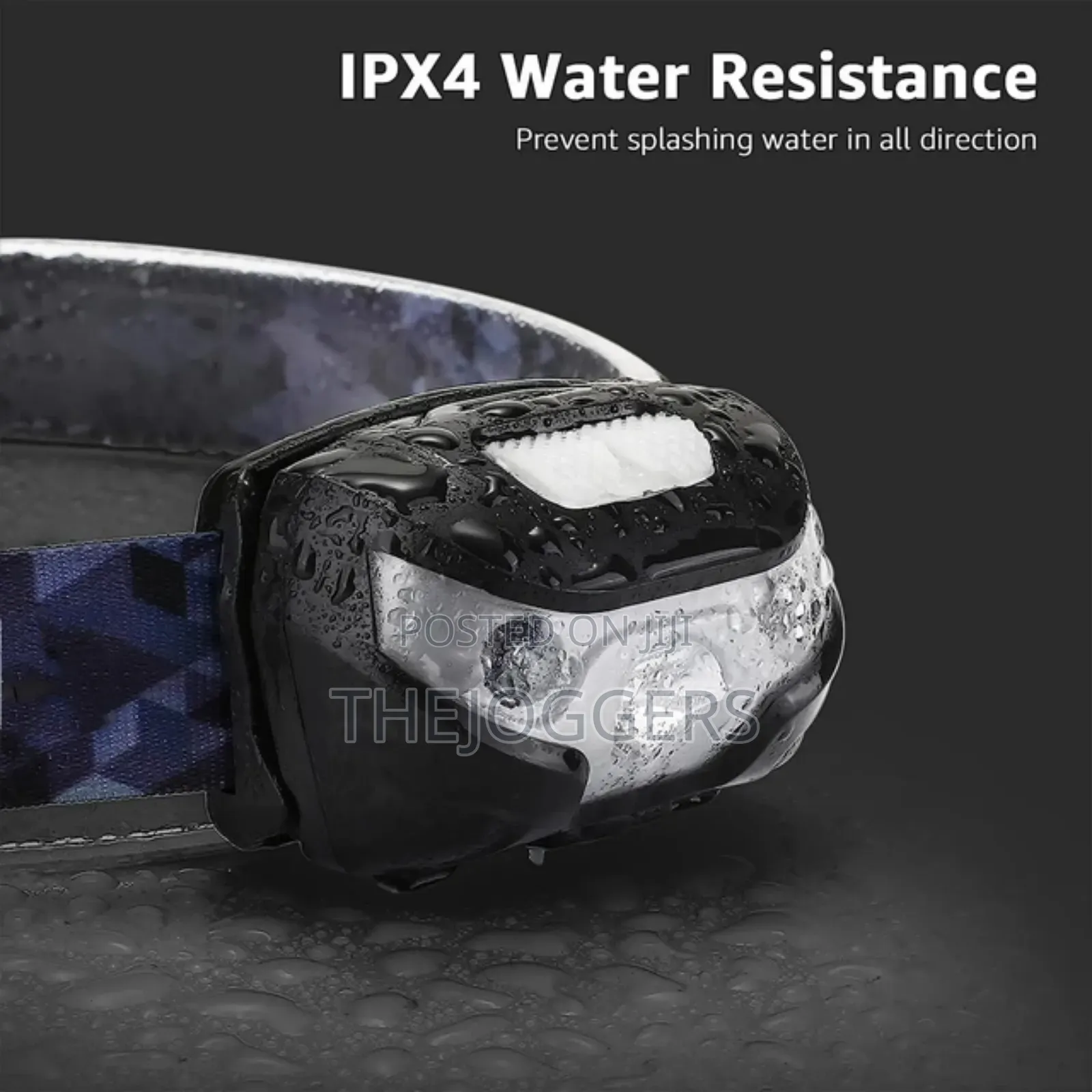 Rechargeable Headlamp for Running, Jogging, Hiking, Cycling