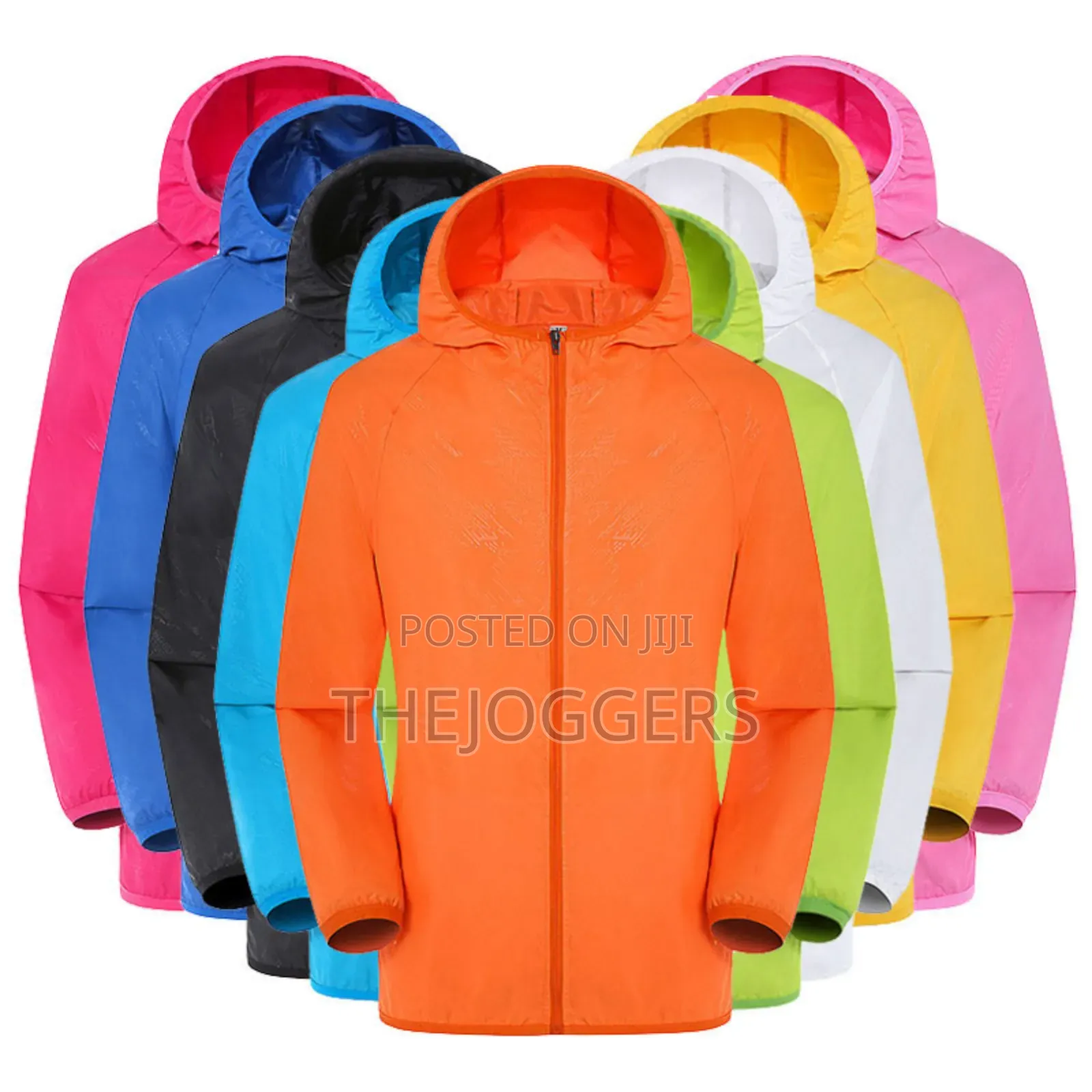 Unisex Lightweight Rain Jacket for Running