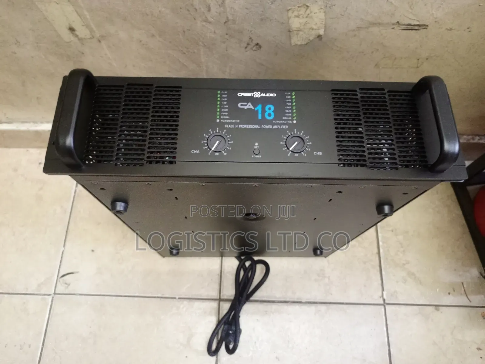 Crest Audio Ca18 6000w Class H Professional Power Amplifier