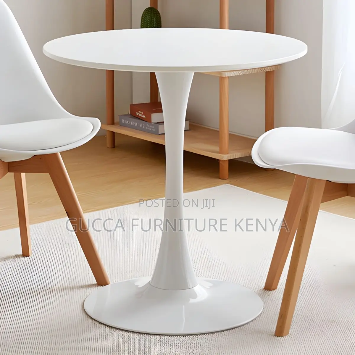 Dining Table:Simple Style Round Home Solid Wood Dining Table
