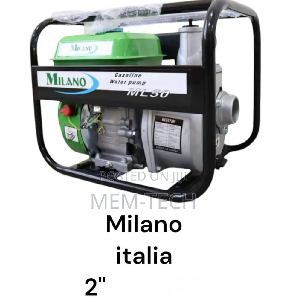 Quality ML50 Milano Italia Gasoline Water Pump 2"