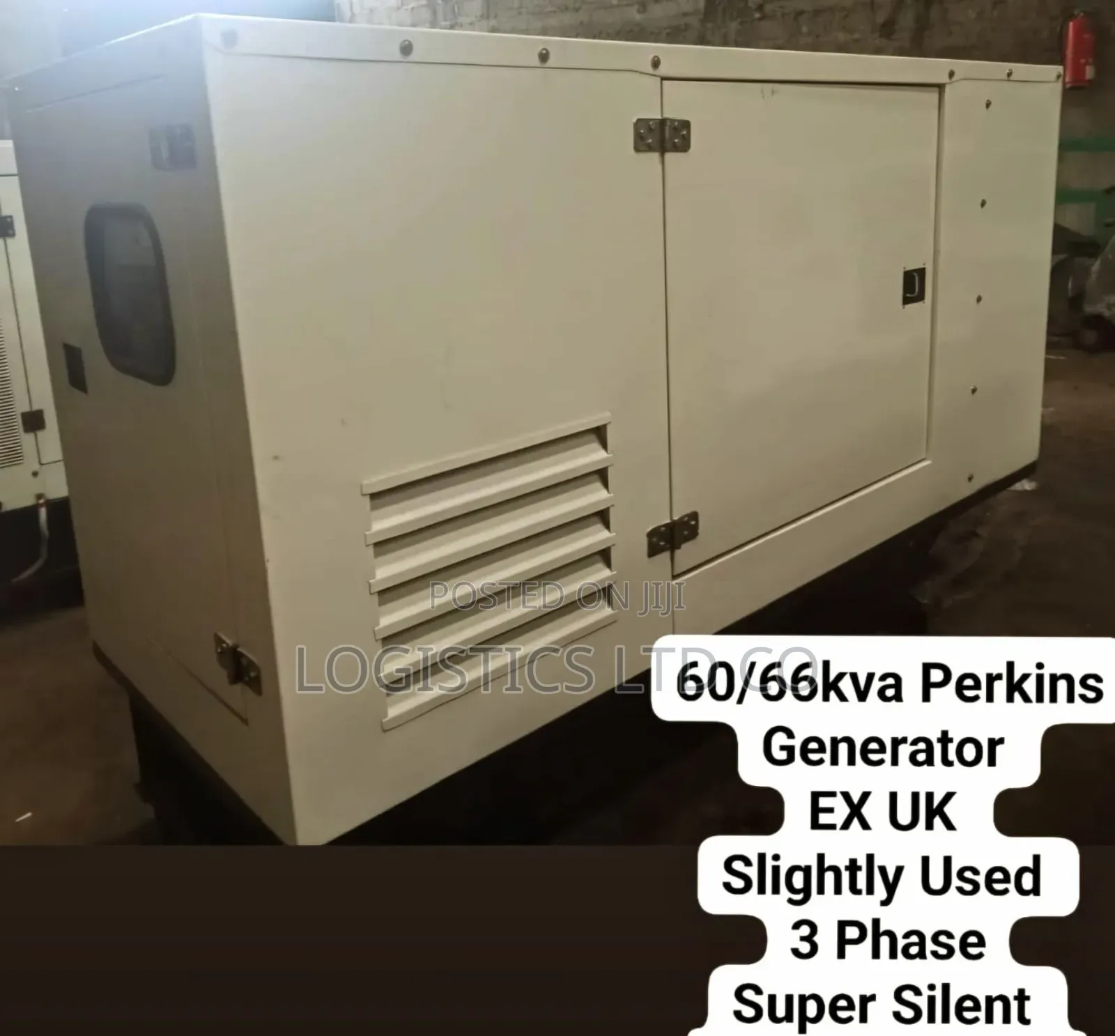 60 Kva Ex UK Diesel Super Silent Generator Perkins Model