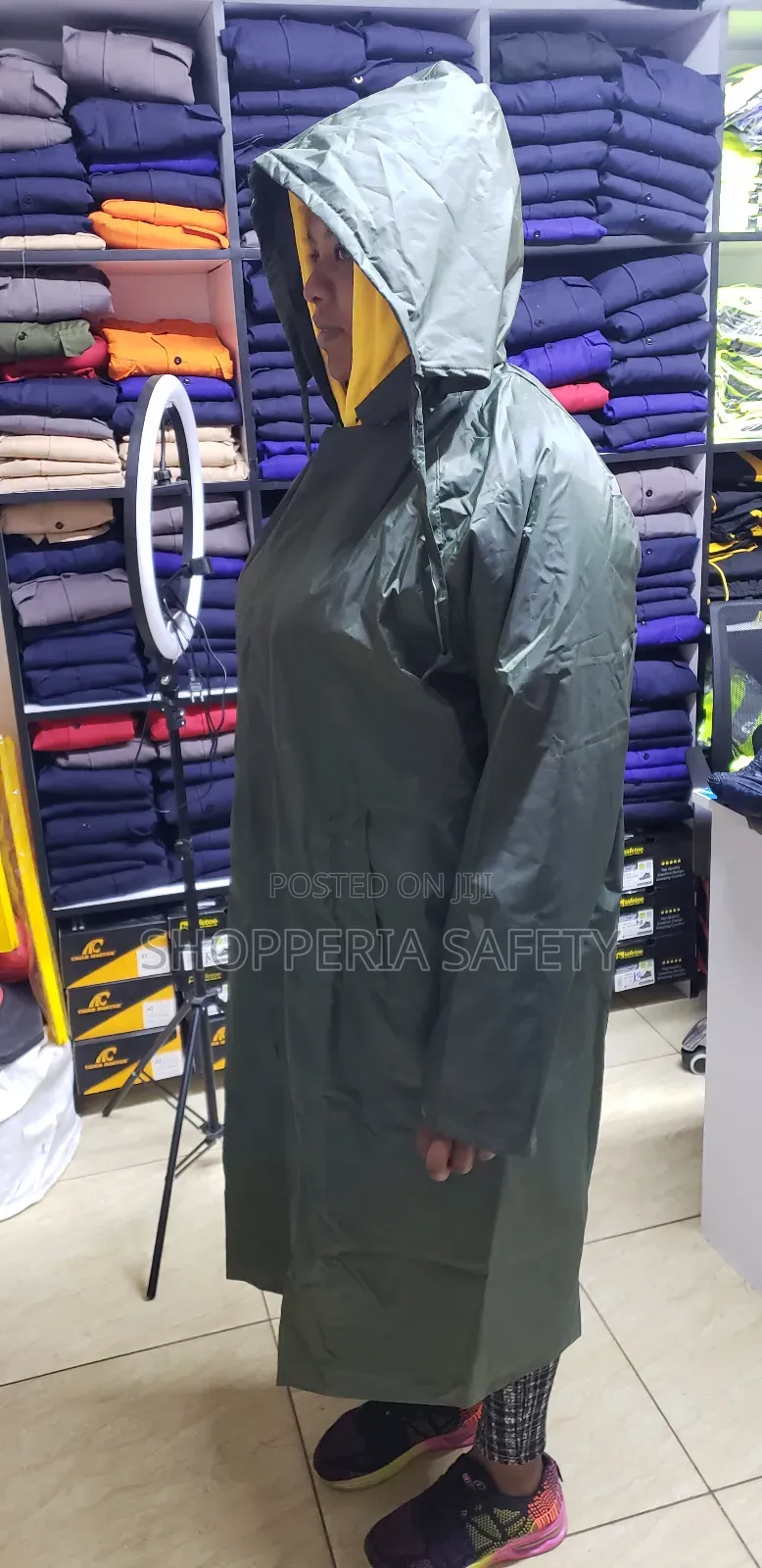 Jungle Green Raincoats
