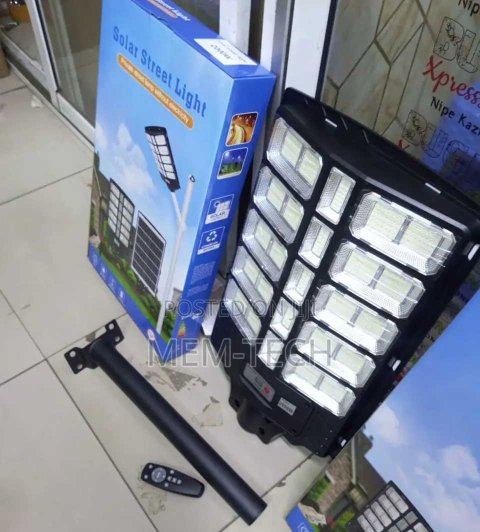 Quality 2000w Solar Street Light With Remote
