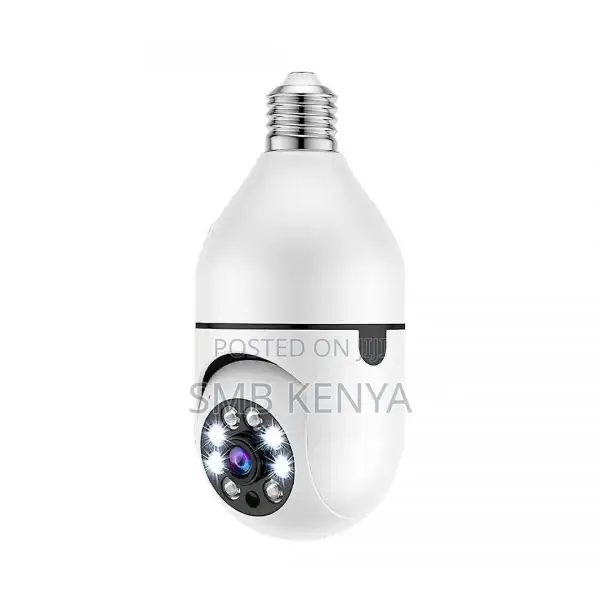 360 Degree Panoramic Bulb Home Security Camera