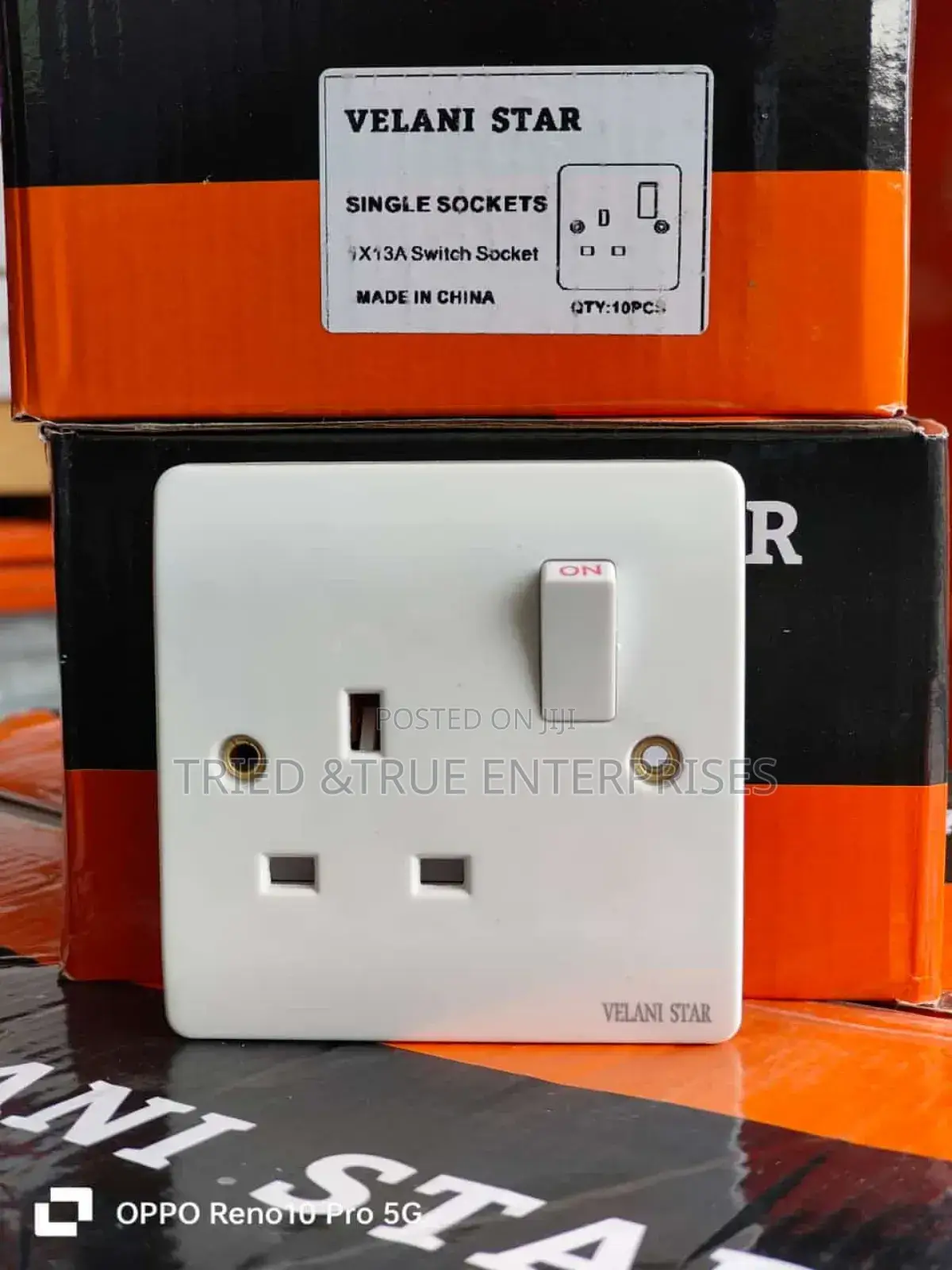 13A White Single Wall Socket Fdw3