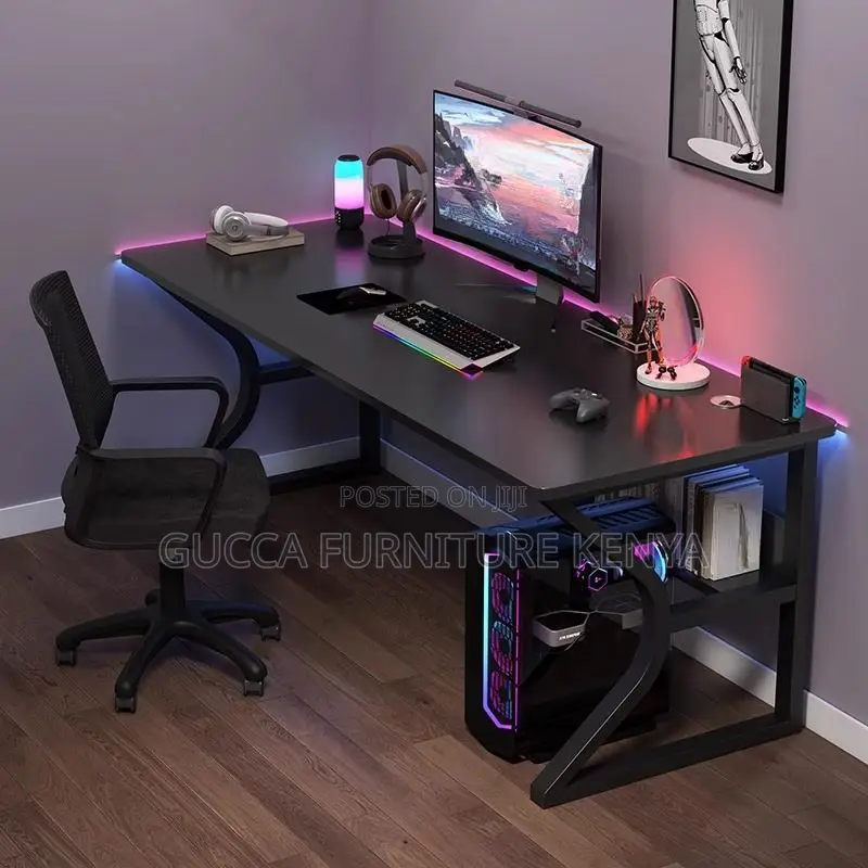 Office Table:120cm Rectangular Engineered Wood Studying Desk