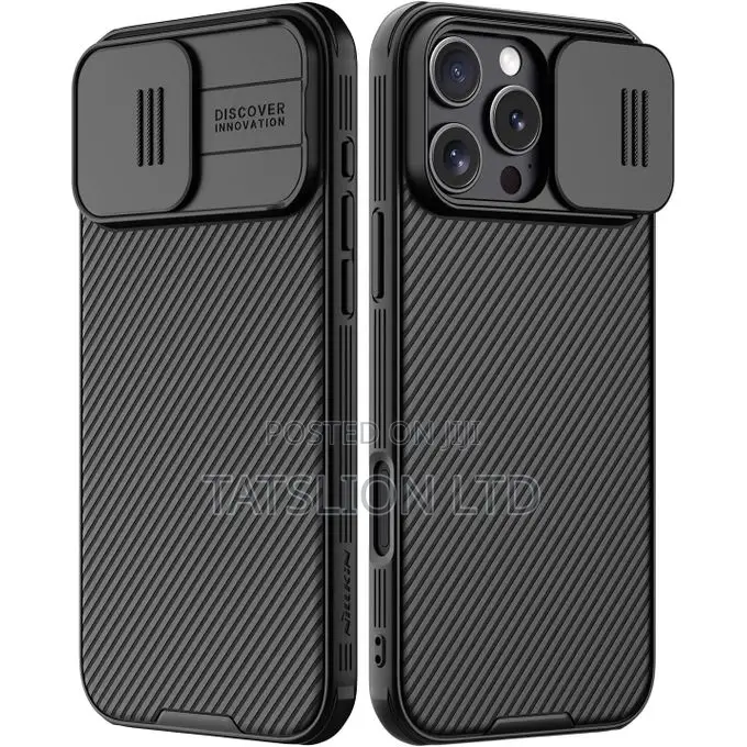 Nilkin iPhone 16 Pro Max Case With Camera Protection Cover