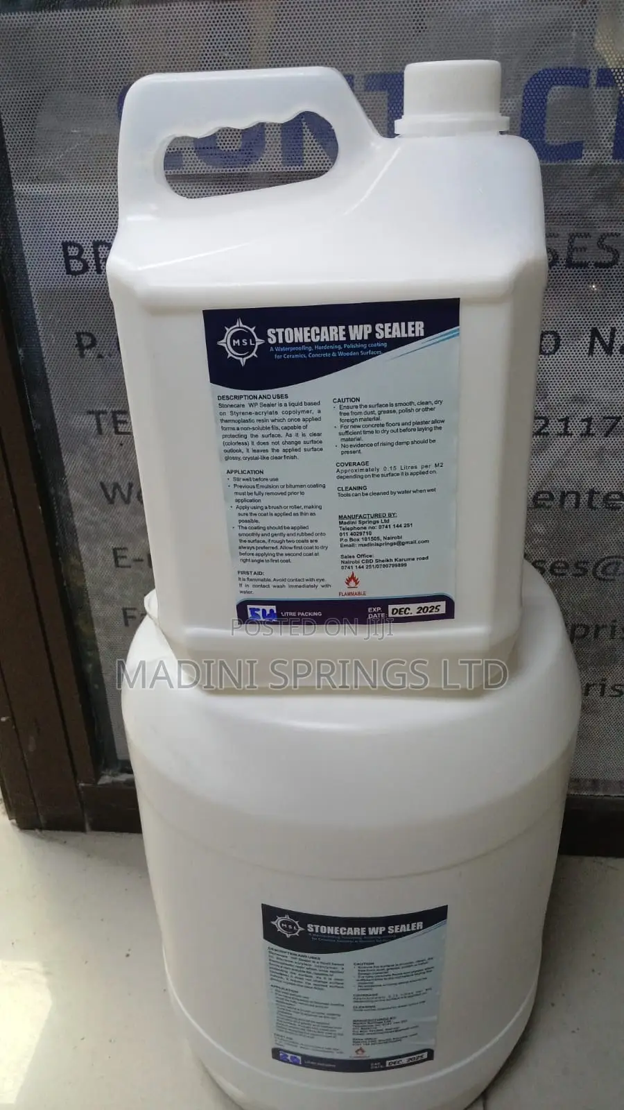 Stonecare Wp Sealer(For Tiles,Terrazo,Kabro,Mazeras,Wood)