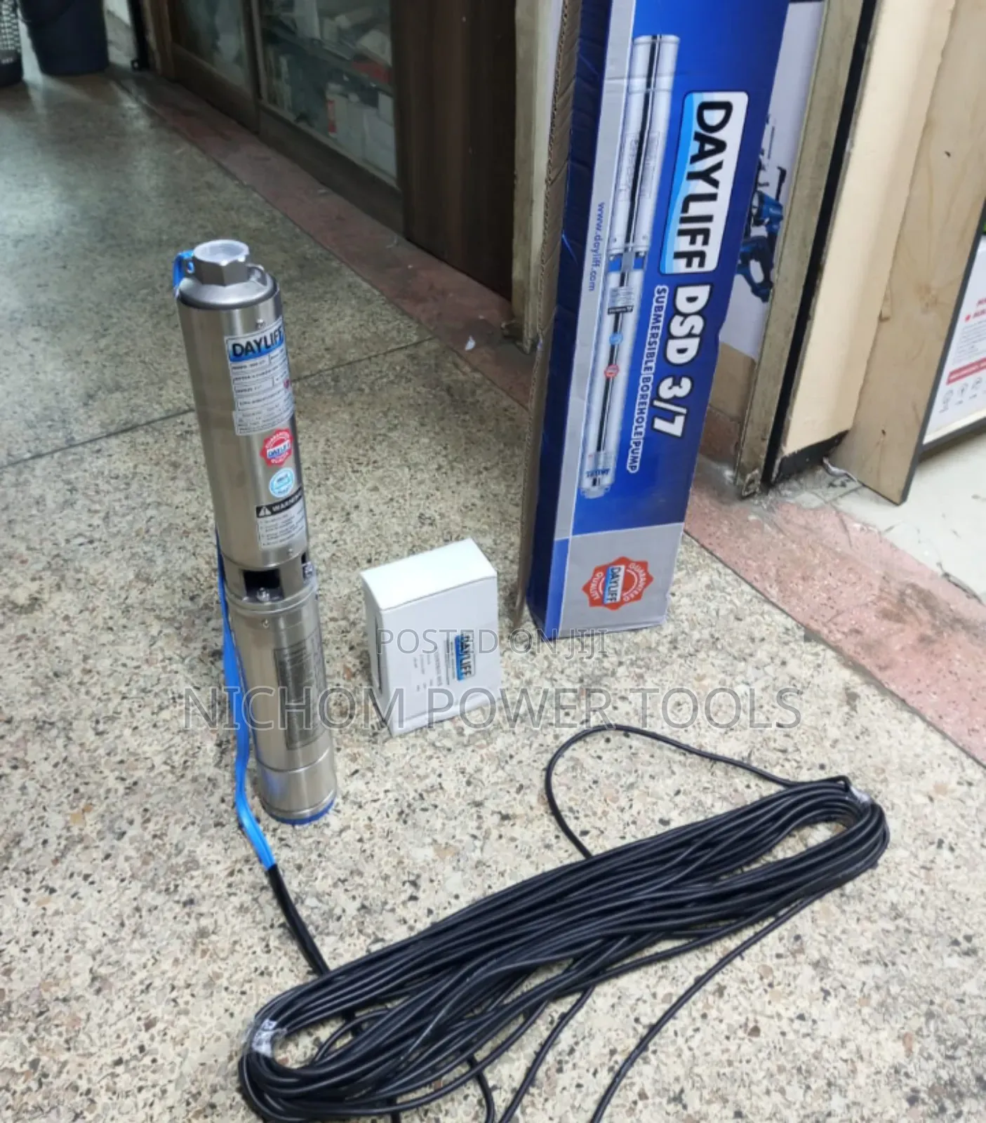 Dayliff DSD 3/7 Submersible Water Pump 50m Max Head