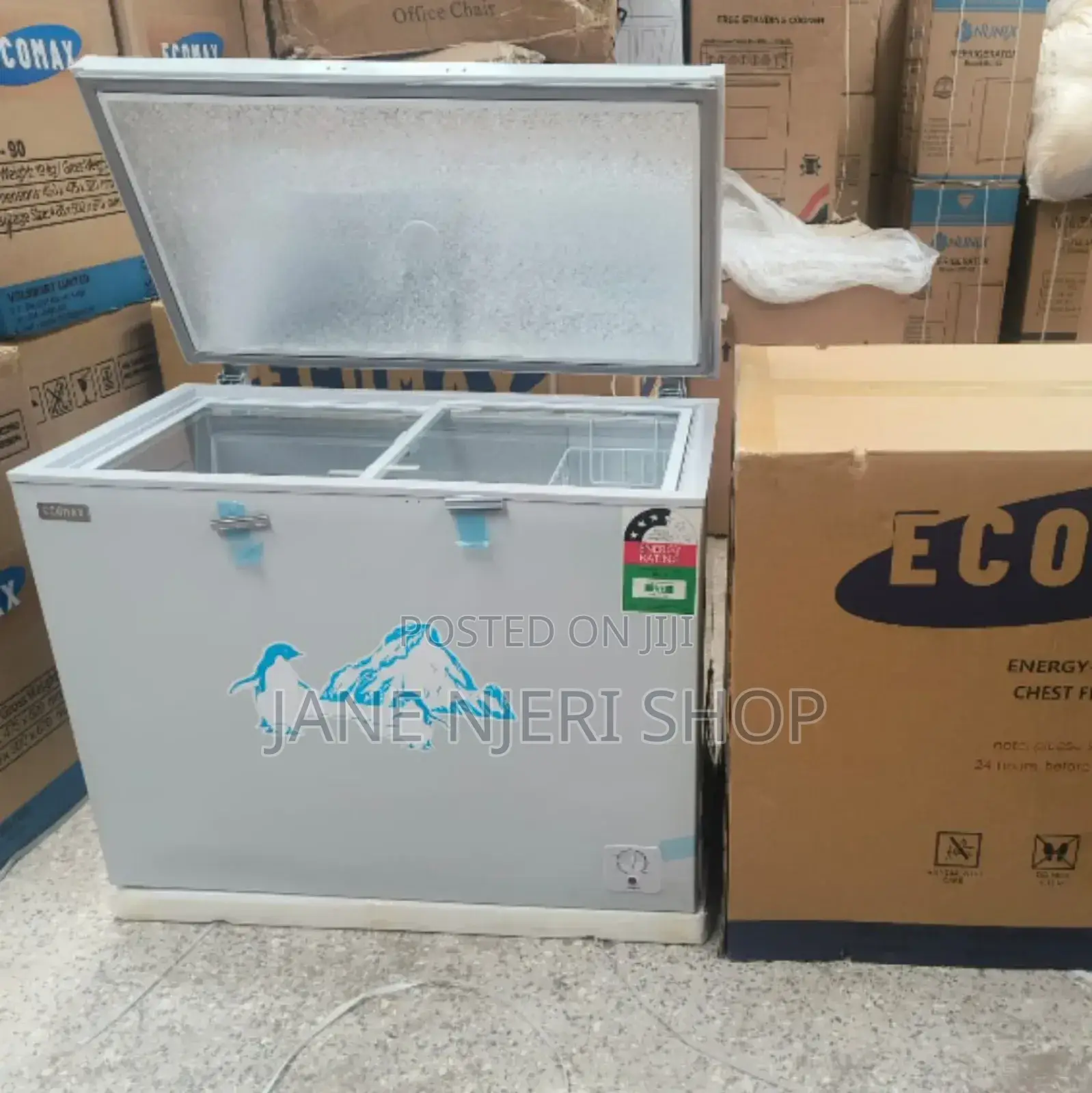 Ecomax 219 Litres Chest Deep Freezer EC/219L