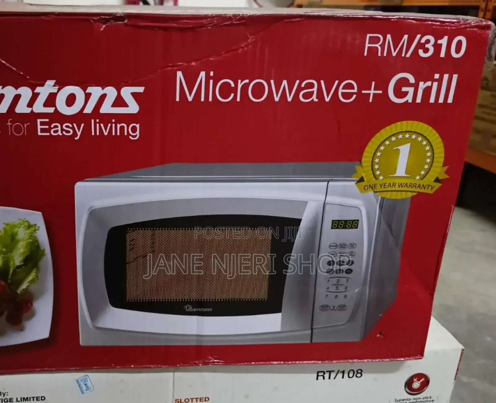 Ramtons Microwave Digital With Grill R-10m