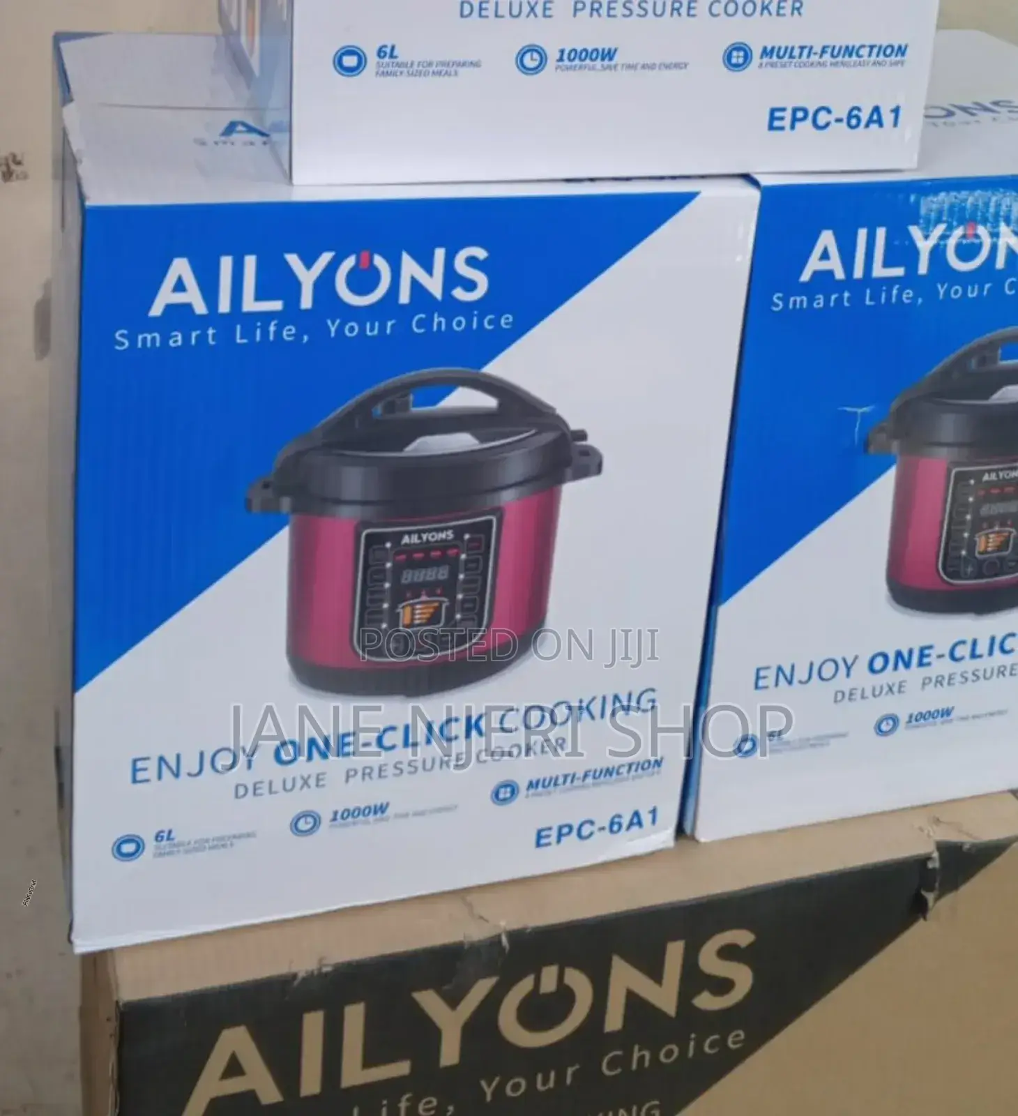 6 Litres Ailyons Pressure Cooker a/P