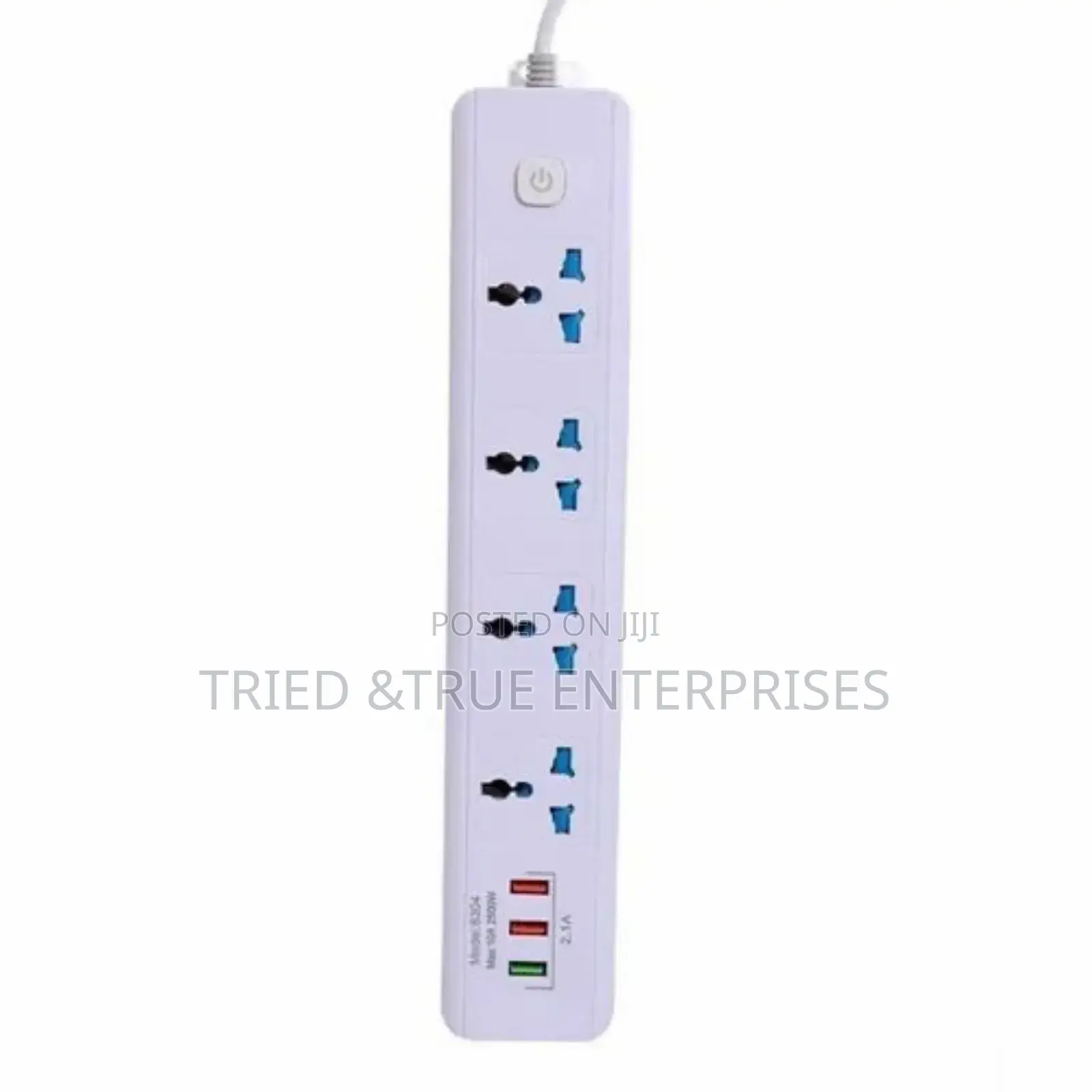 4 Way Universal Power Socket With Usb Port Jd9