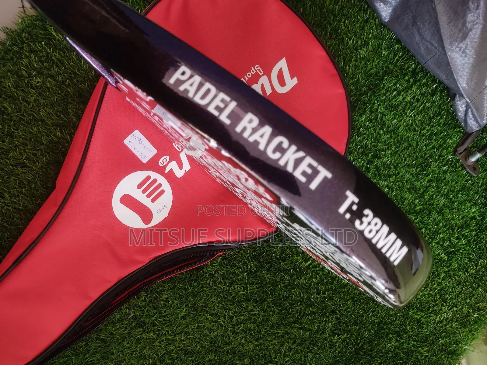 Dunrun Padel Racket Carbon 38mm