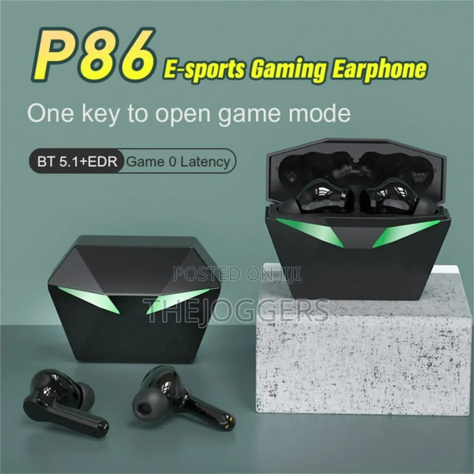 P86 Fast Pairing Sports Twsgaming Wireless-Bluetooth Earbuds