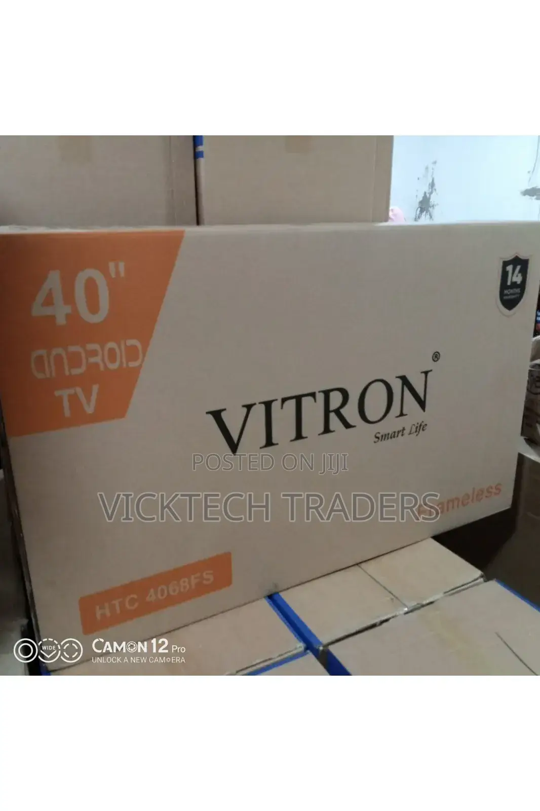 TV! Vitron 40 Inch Smart, Android and Frameless