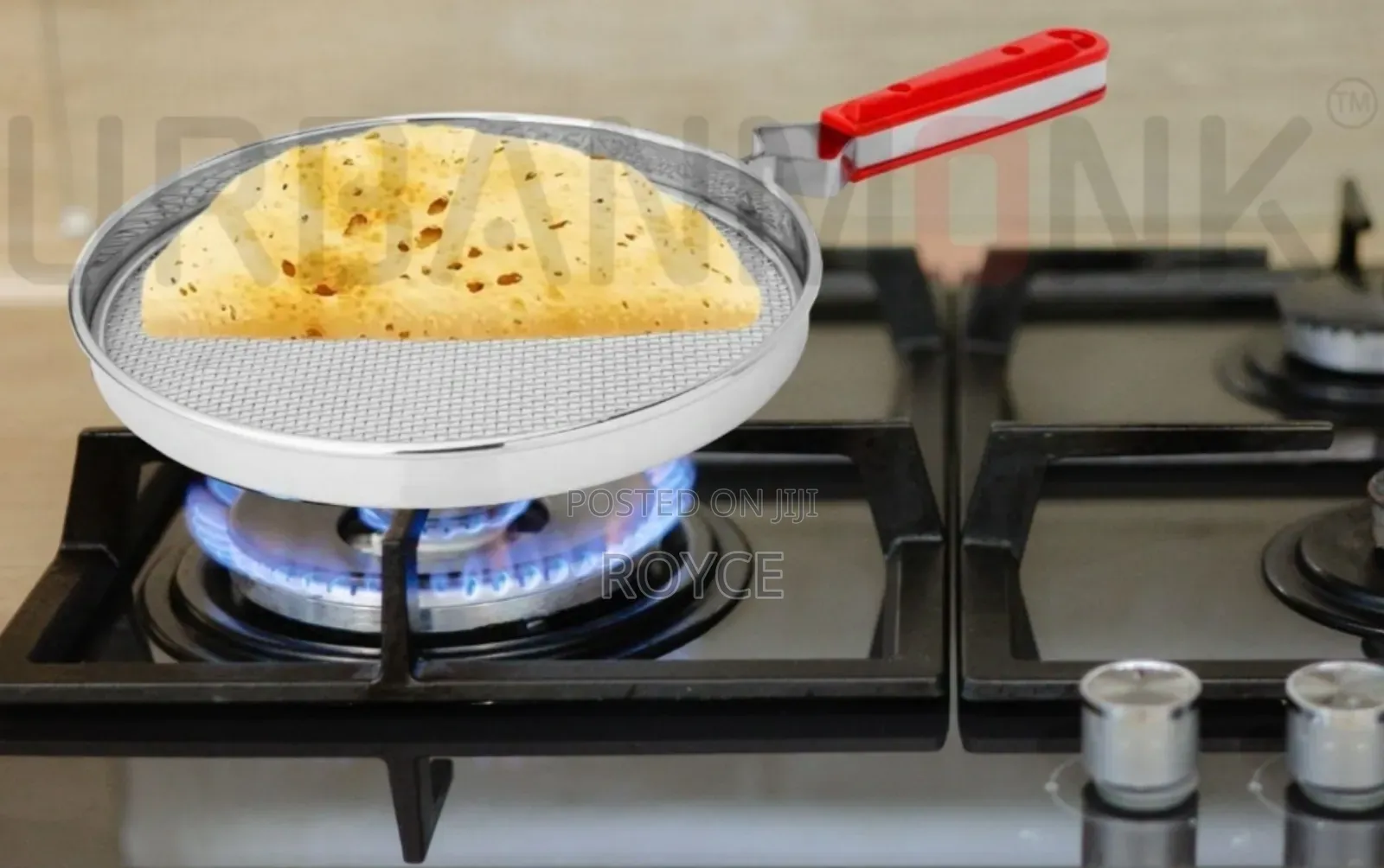 Paras Stainless Steel Roaster-Papad Jali