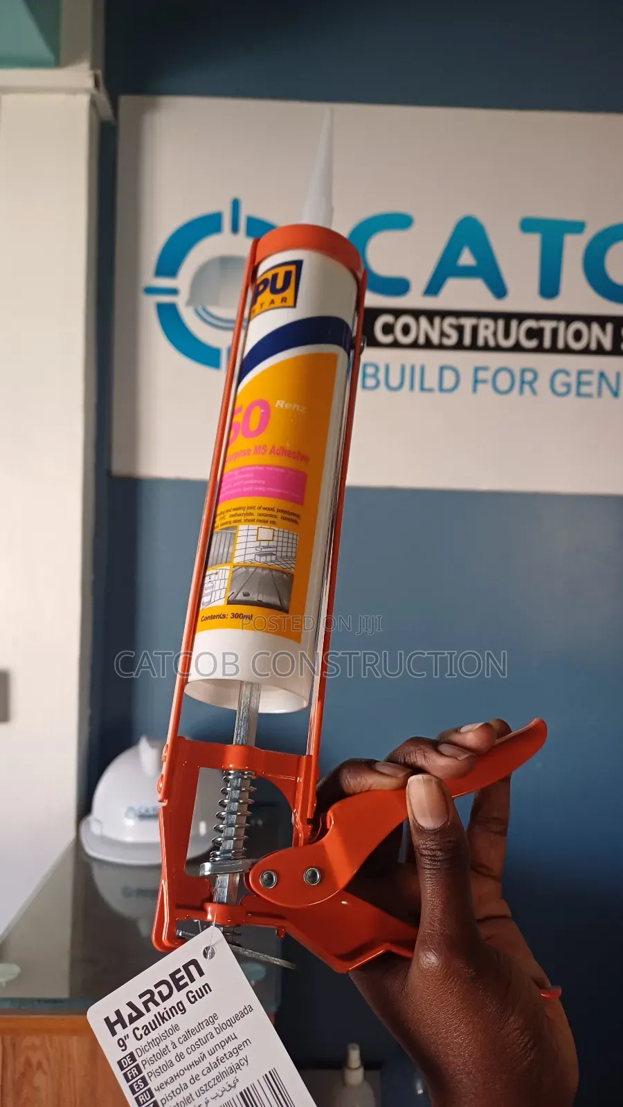 9-Inch Durable Caulking Gun for Silicone