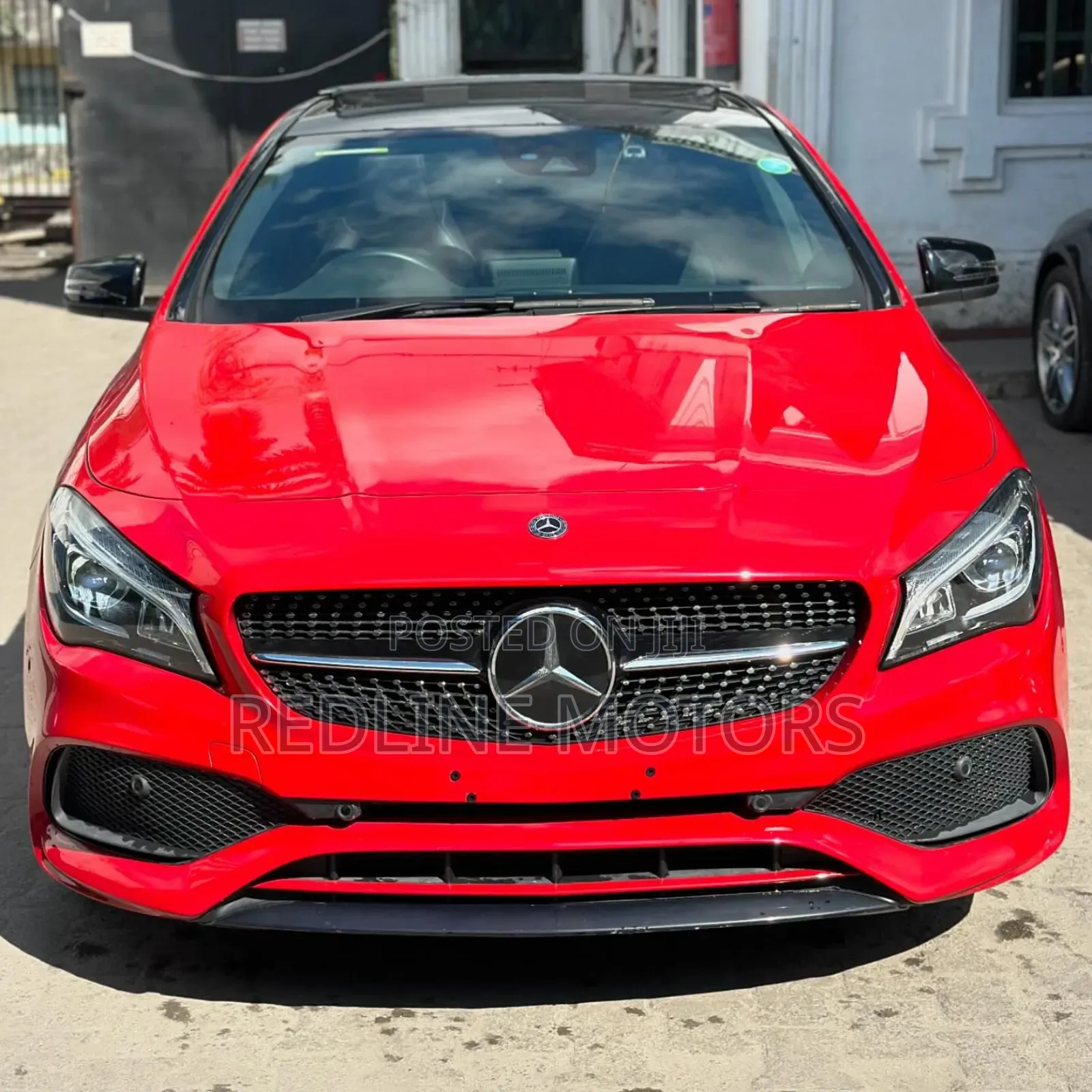Mercedes-Benz CLA-Class CLA 250 4MATIC Sedan 2018 Red