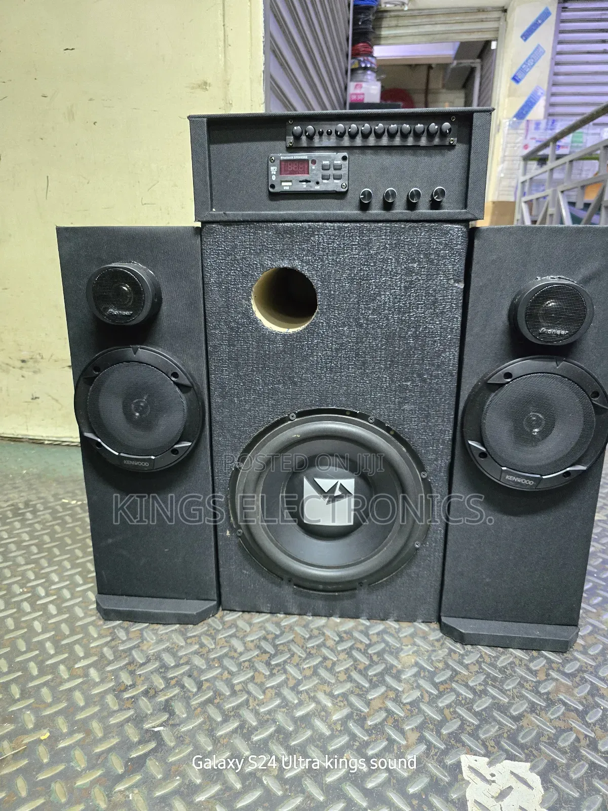 Tallboys System With Pioneer Tweeters