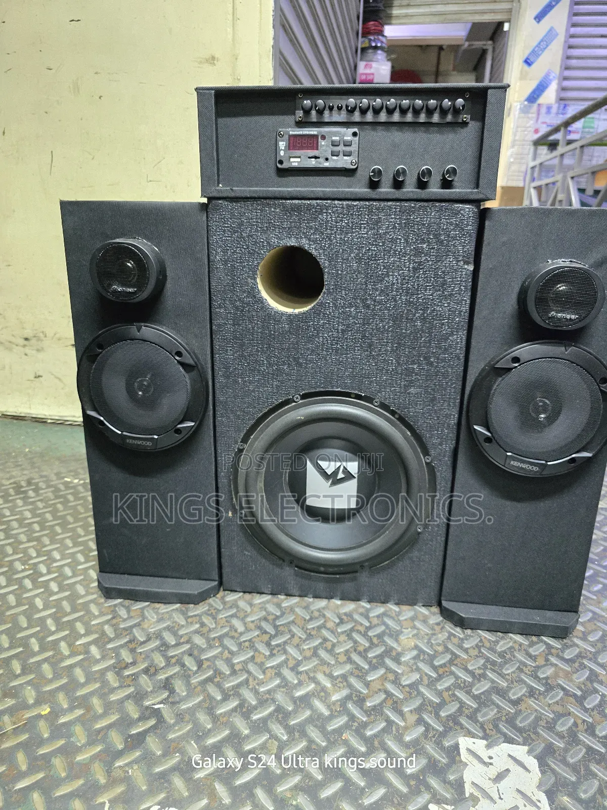 Tallboys System With Pioneer Tweeters