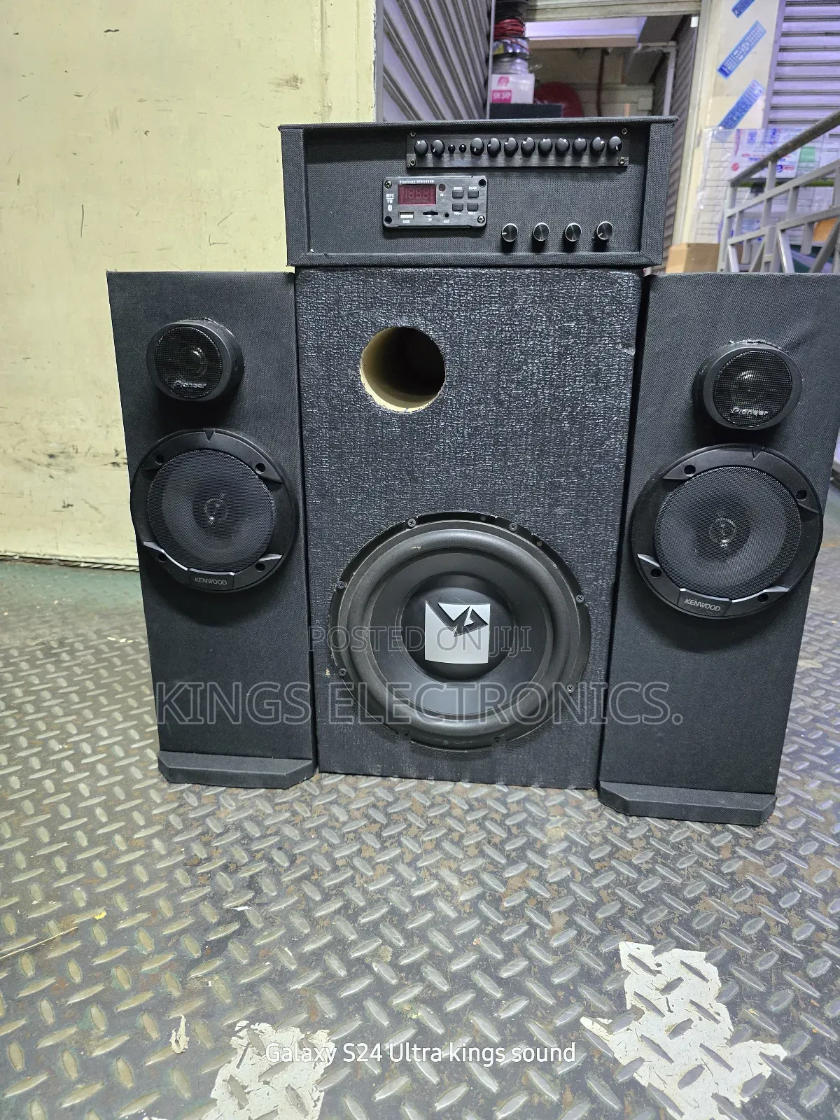 Tallboys System With Pioneer Tweeters