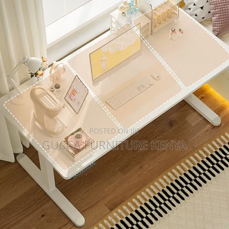 Office Tables: Modern Simple Height Adjustable Electric Desk