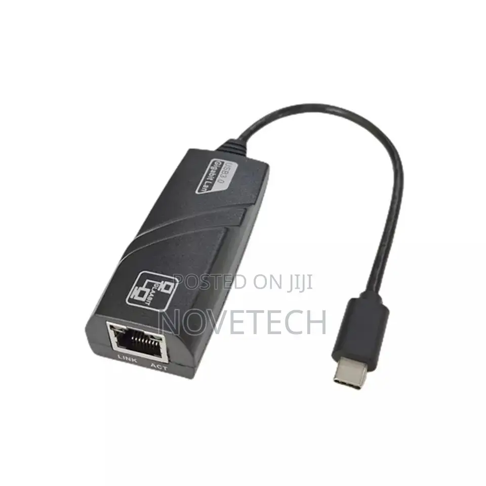 USB C to Ethernet Adapter Type-C 3.1 to RJ45 Network LAN
