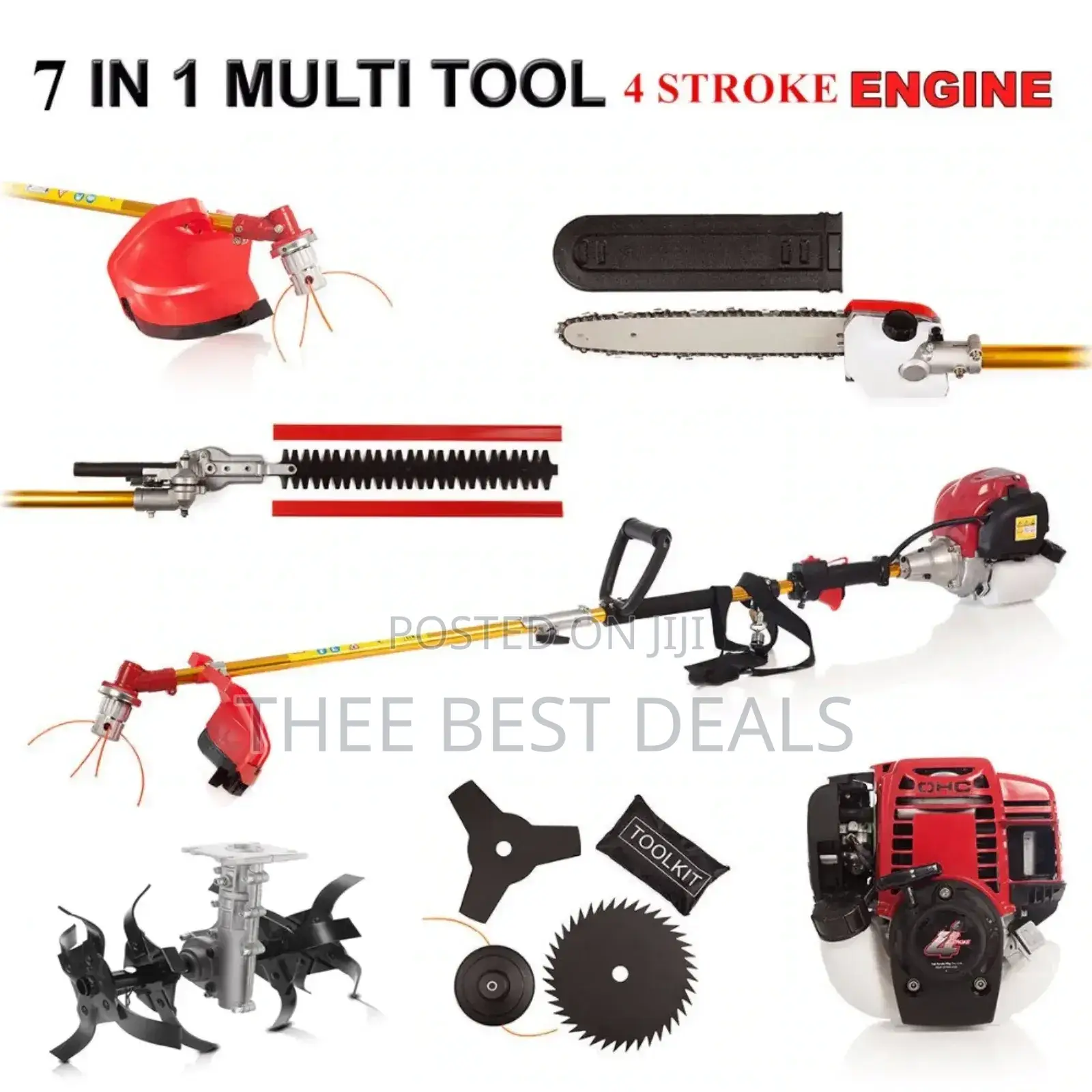 7 in 1 Multi Tool Brush Cutter