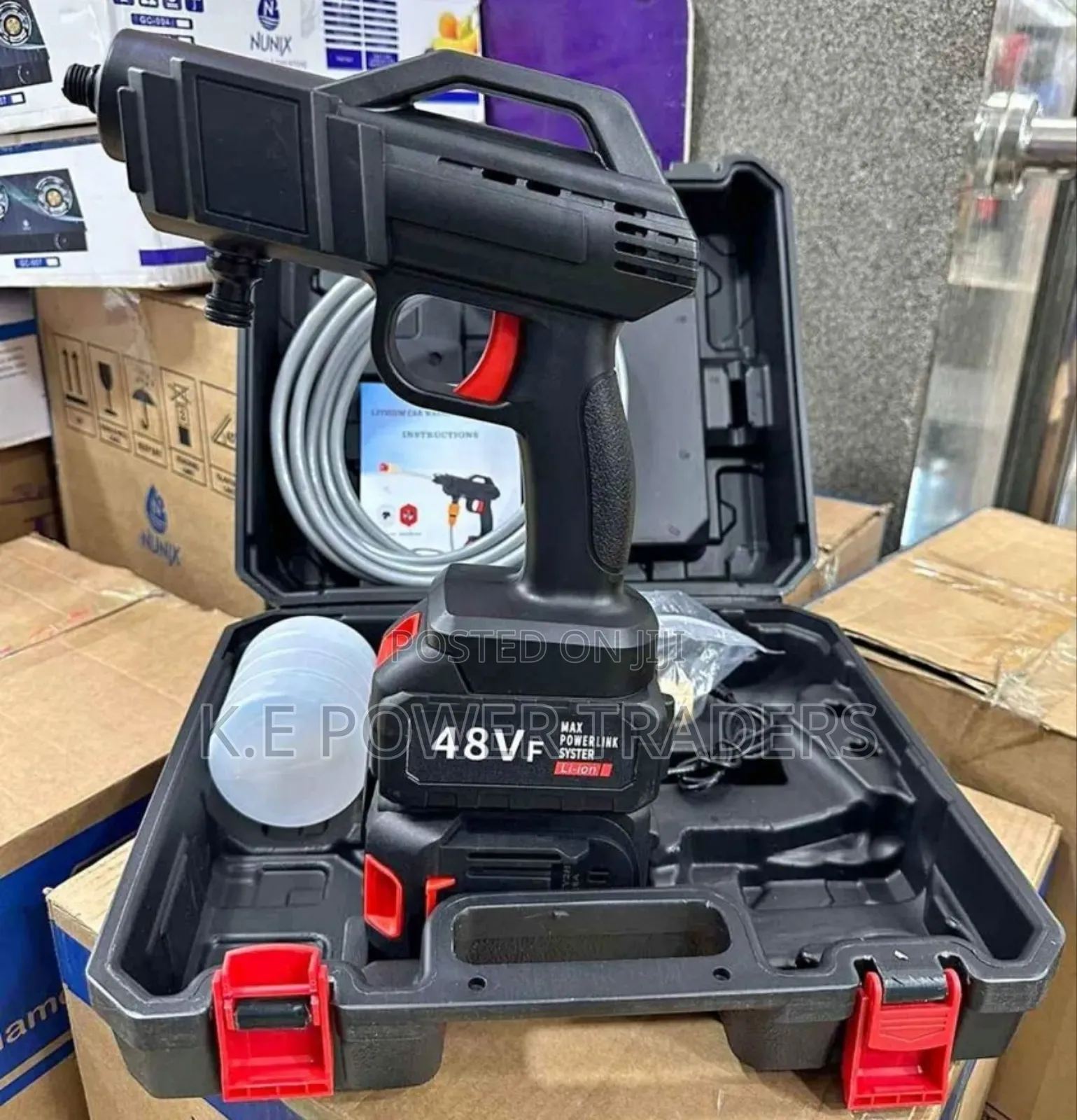 Portable Wireless High Pressure Washer Machine