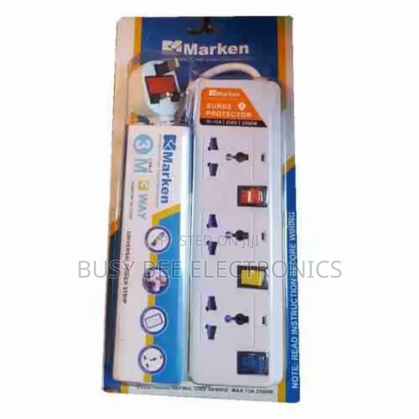 Marken 3way With Surge Protector