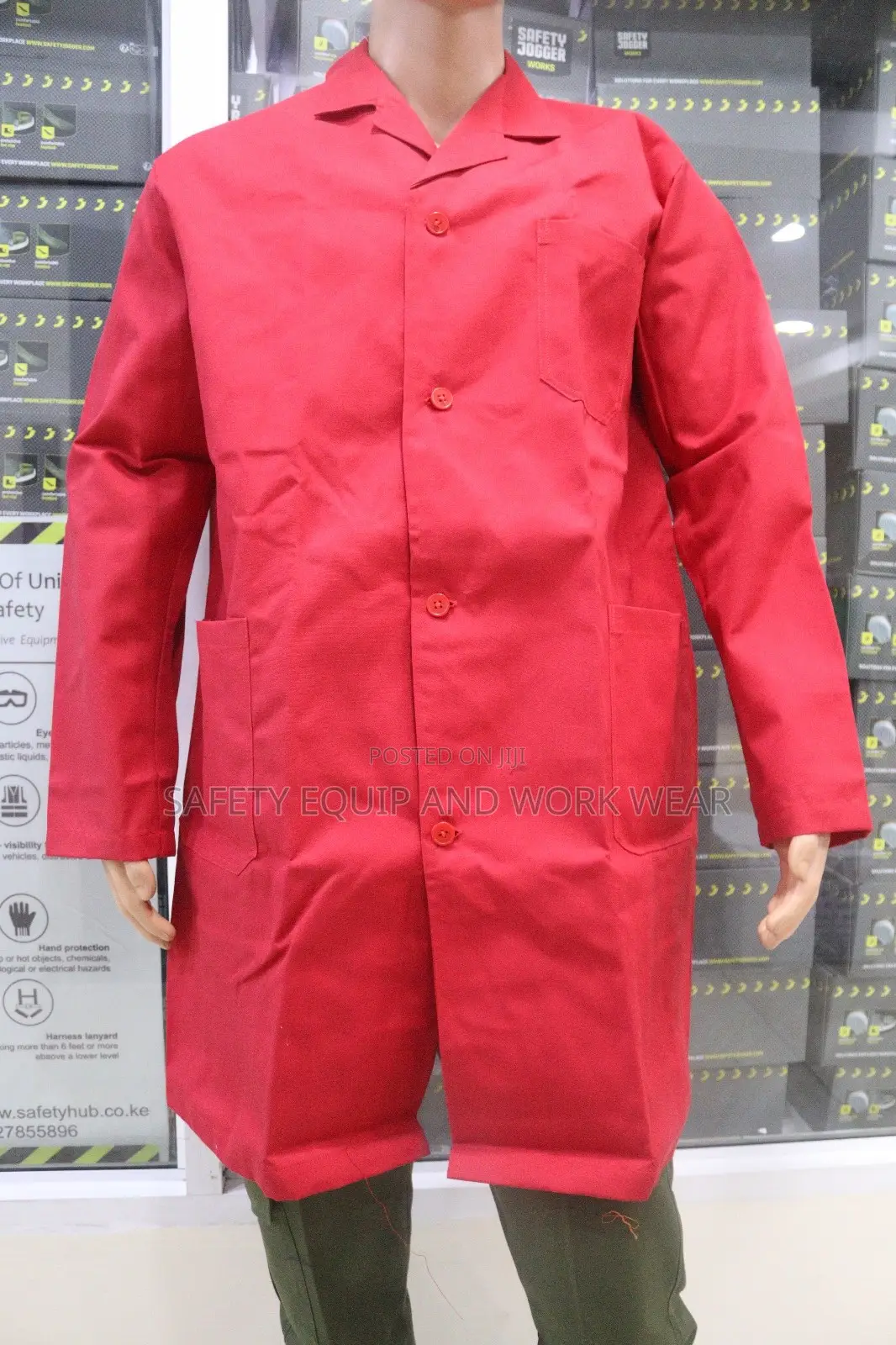 Dust Coat-red