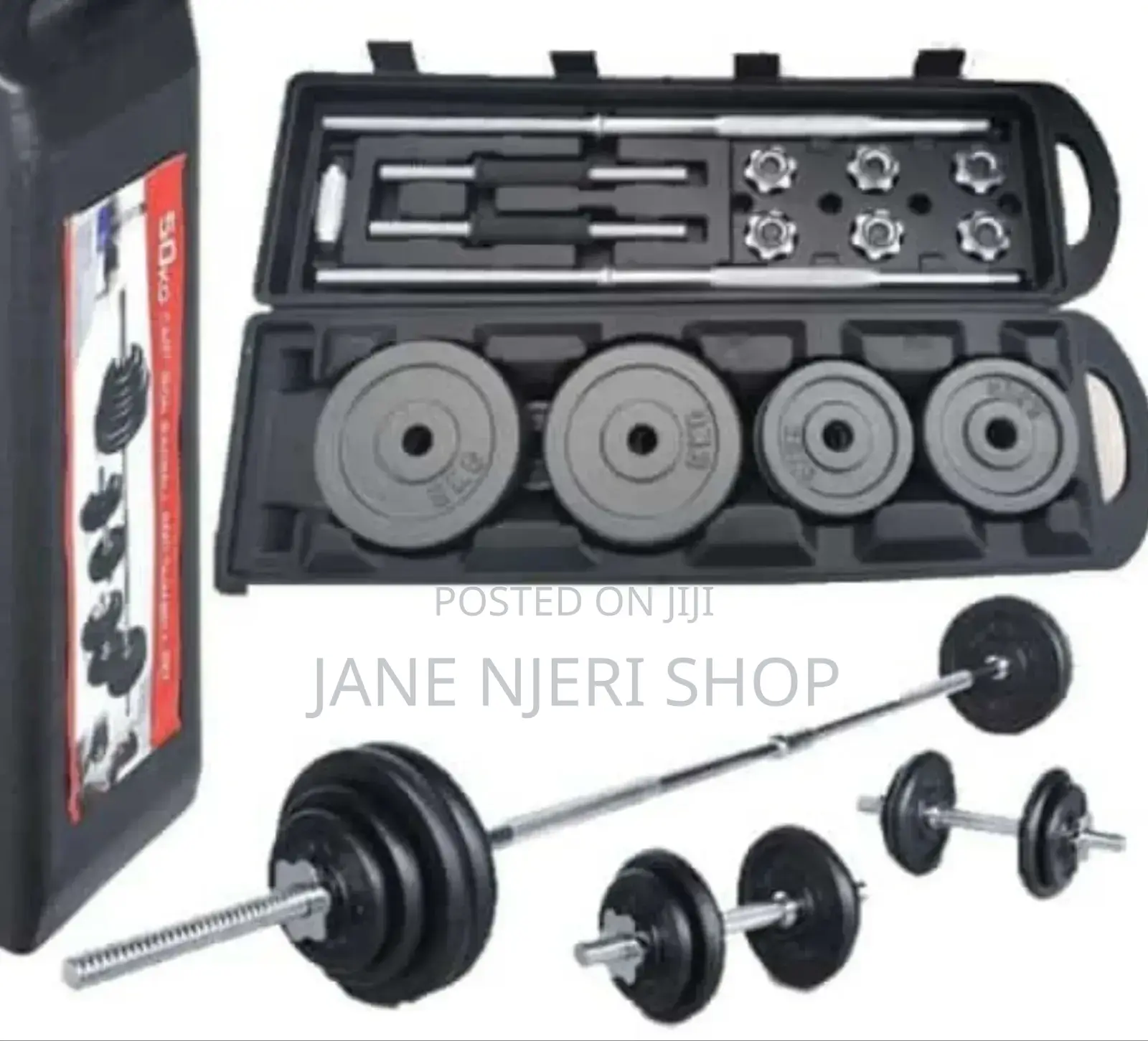 50kg Dumbell Set