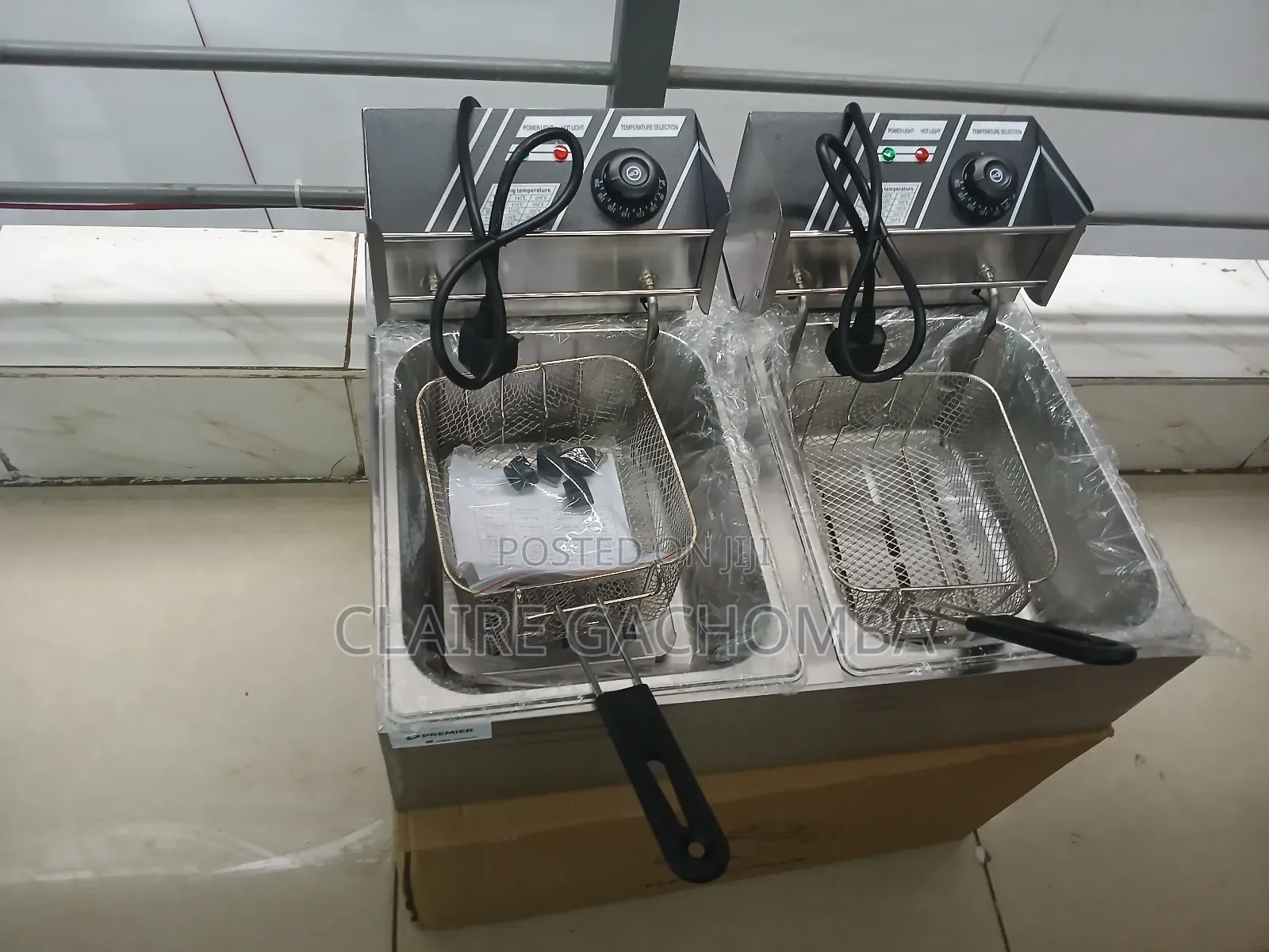 Flyer 6L Double Deep Fryer Potato Chip Fryer