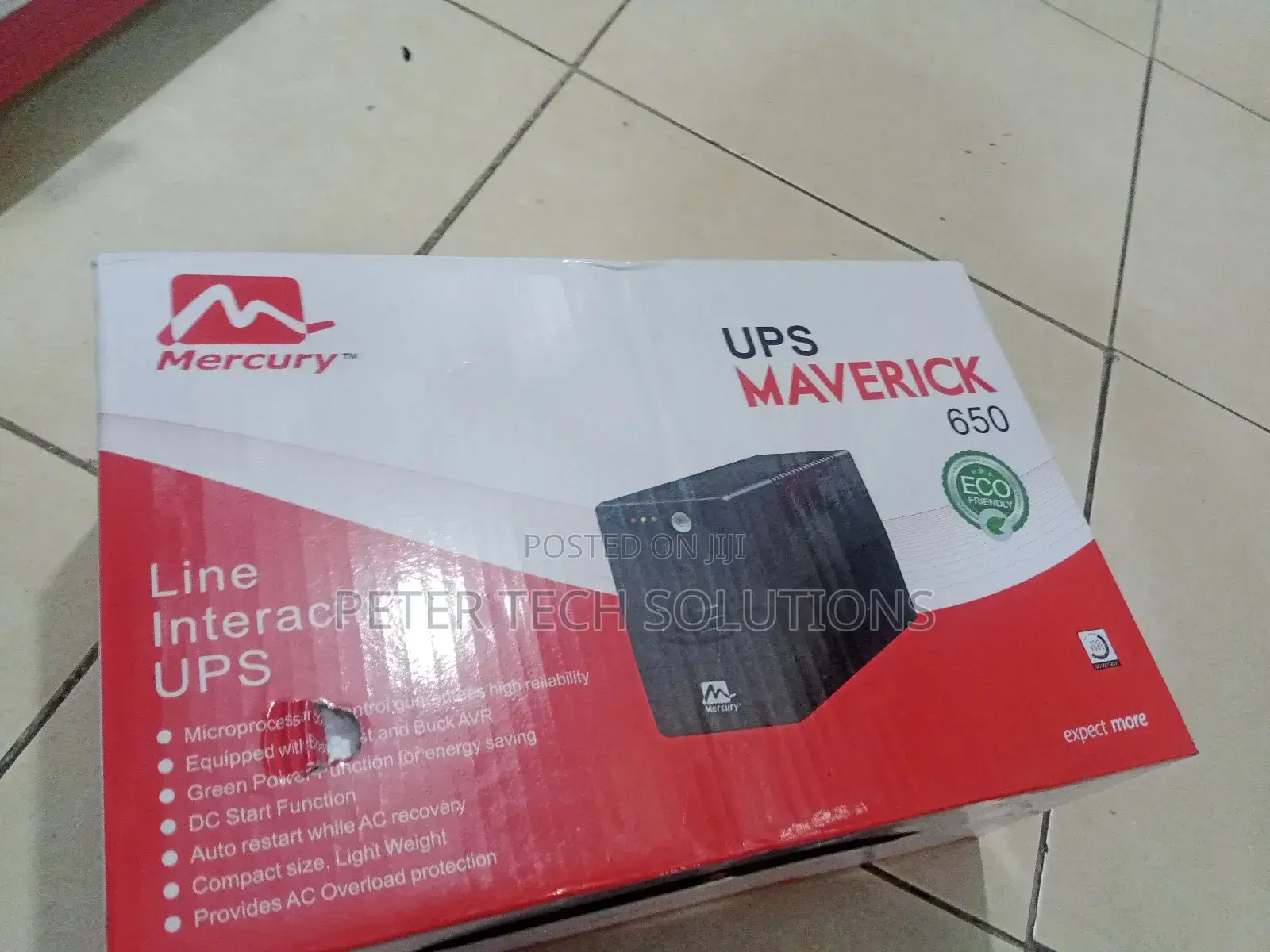 Mercury UPS Maverick 650 Line Interactive UPS