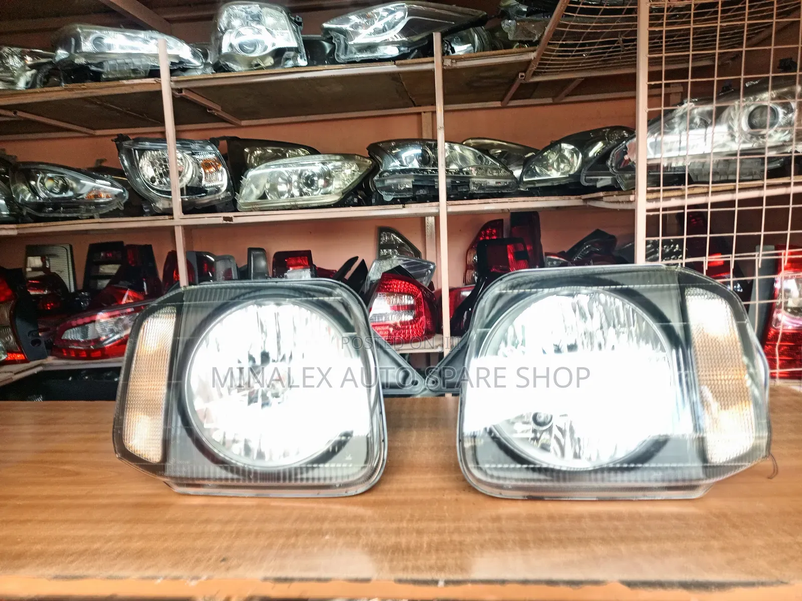 Jimny Shinny Headlights