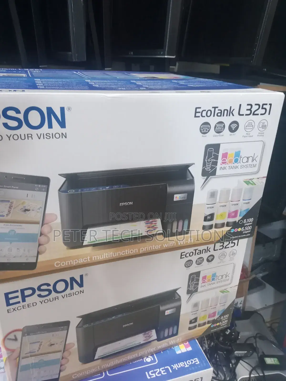 Epson L3251 Ecotank Printer With Wi-Fi SUBLIMATION PRINTER