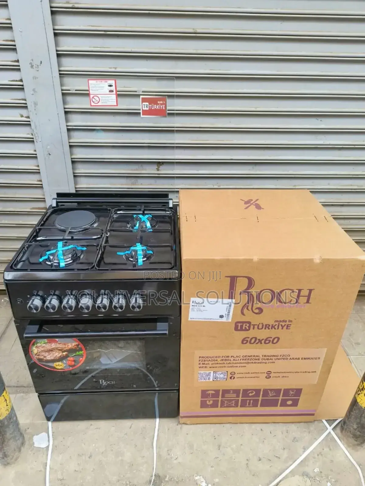 Roch Black 50×55 Standing 3+1 Cooker
